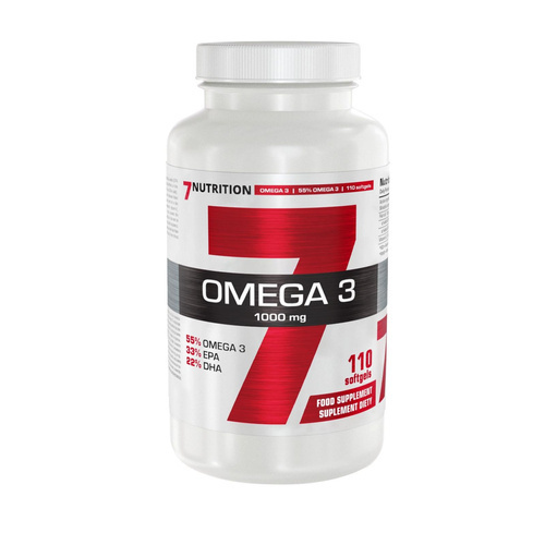 7 NUTRITION - Omega 3 1000mg - 3x 110caps.