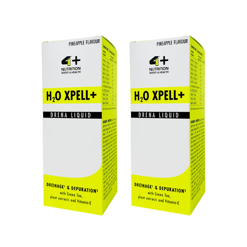4+ NUTRITION H2O Xpell+ Drena - 2x 500ml