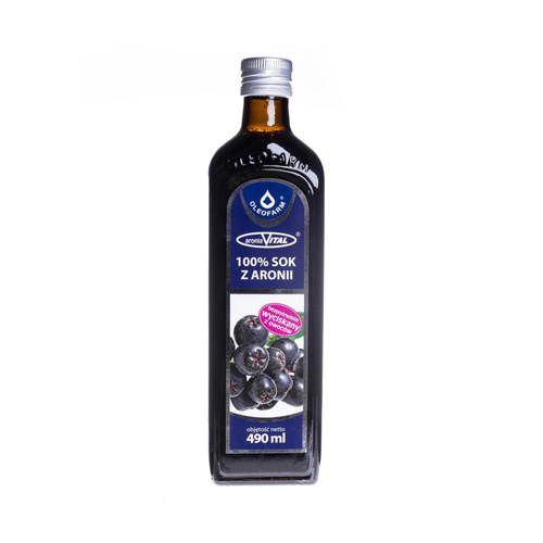 OLEOFARM - Sok z Aronii 100% - 490ml - Chokeberry