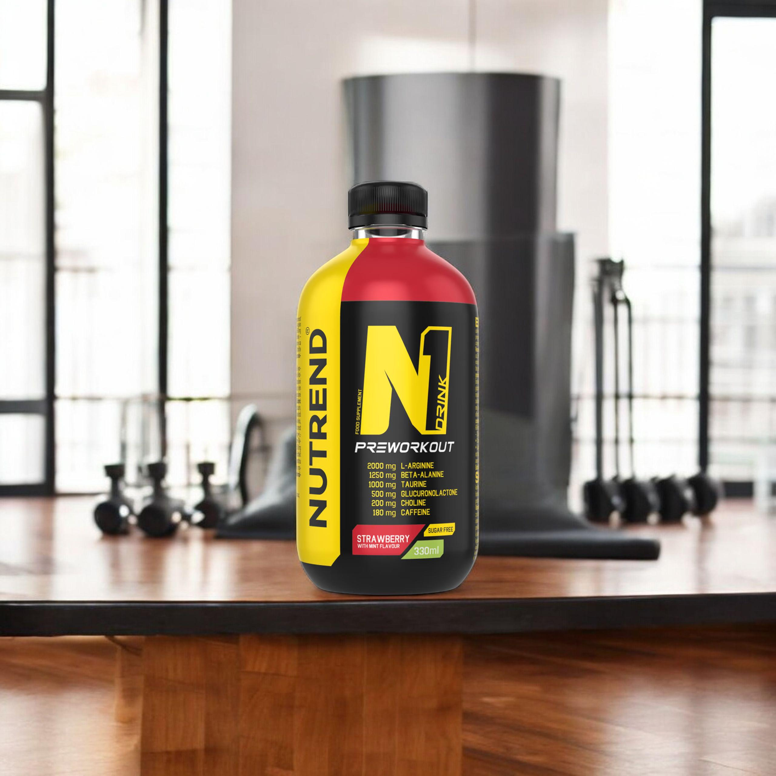 NUTREND N1 Drink PreWorkout - 2x 330ml