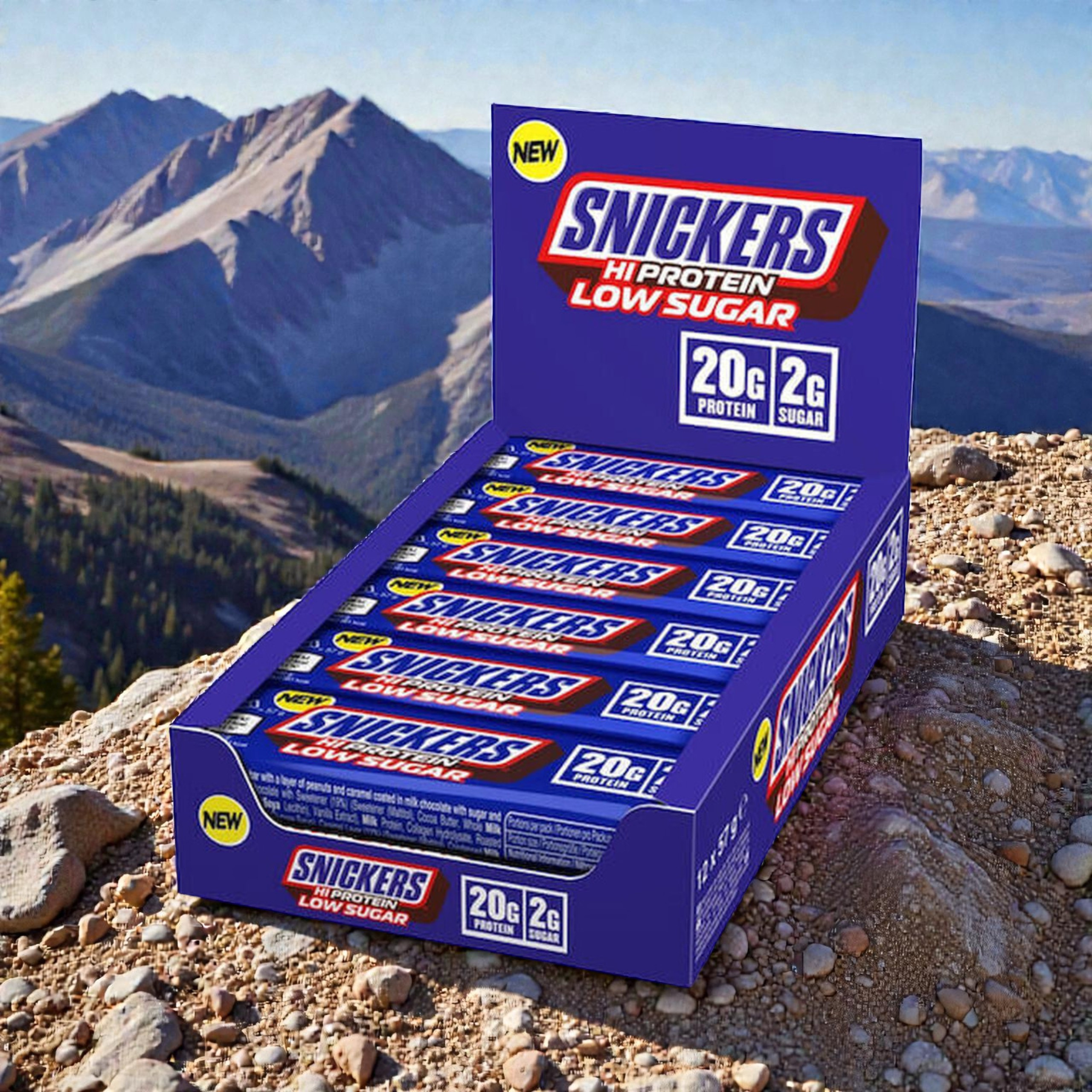 Mars - Baton Snickers HIProtein Low Sugar Bar - 3x 57g x12