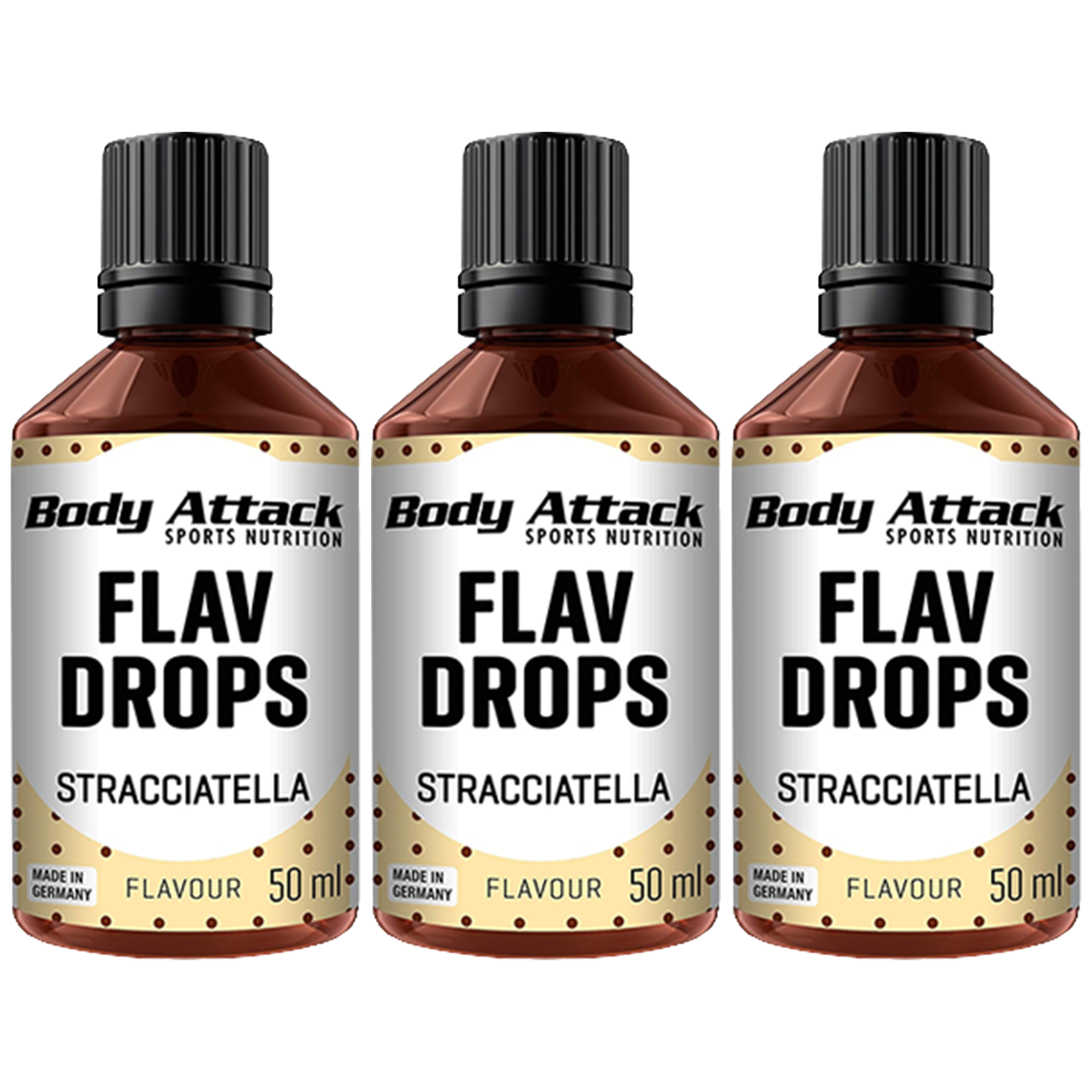 BODY ATTACK Flav Drops - 3x 50ml