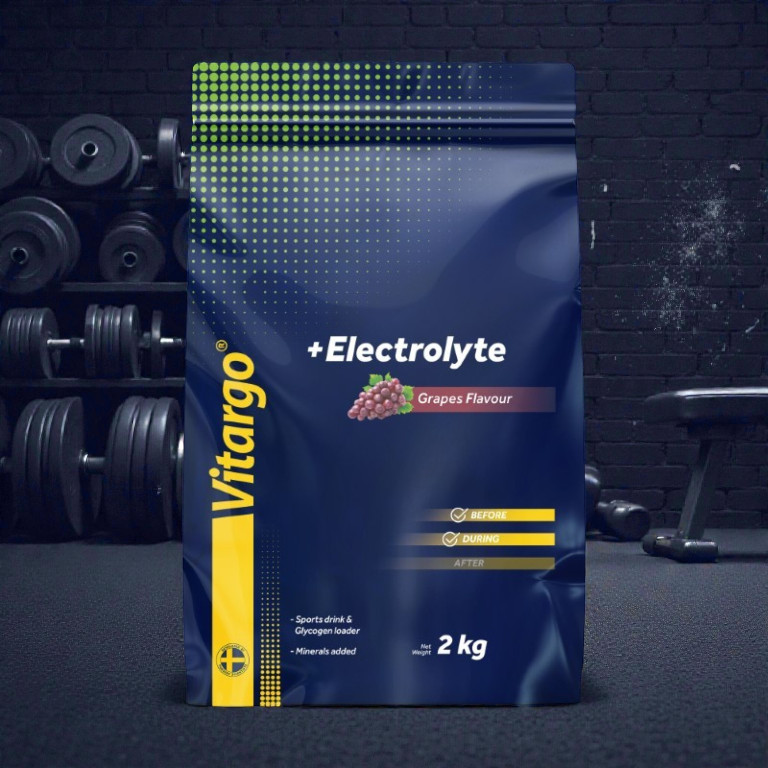 VITARGO - Vitargo Electrolyte BAG - 3x 2000g