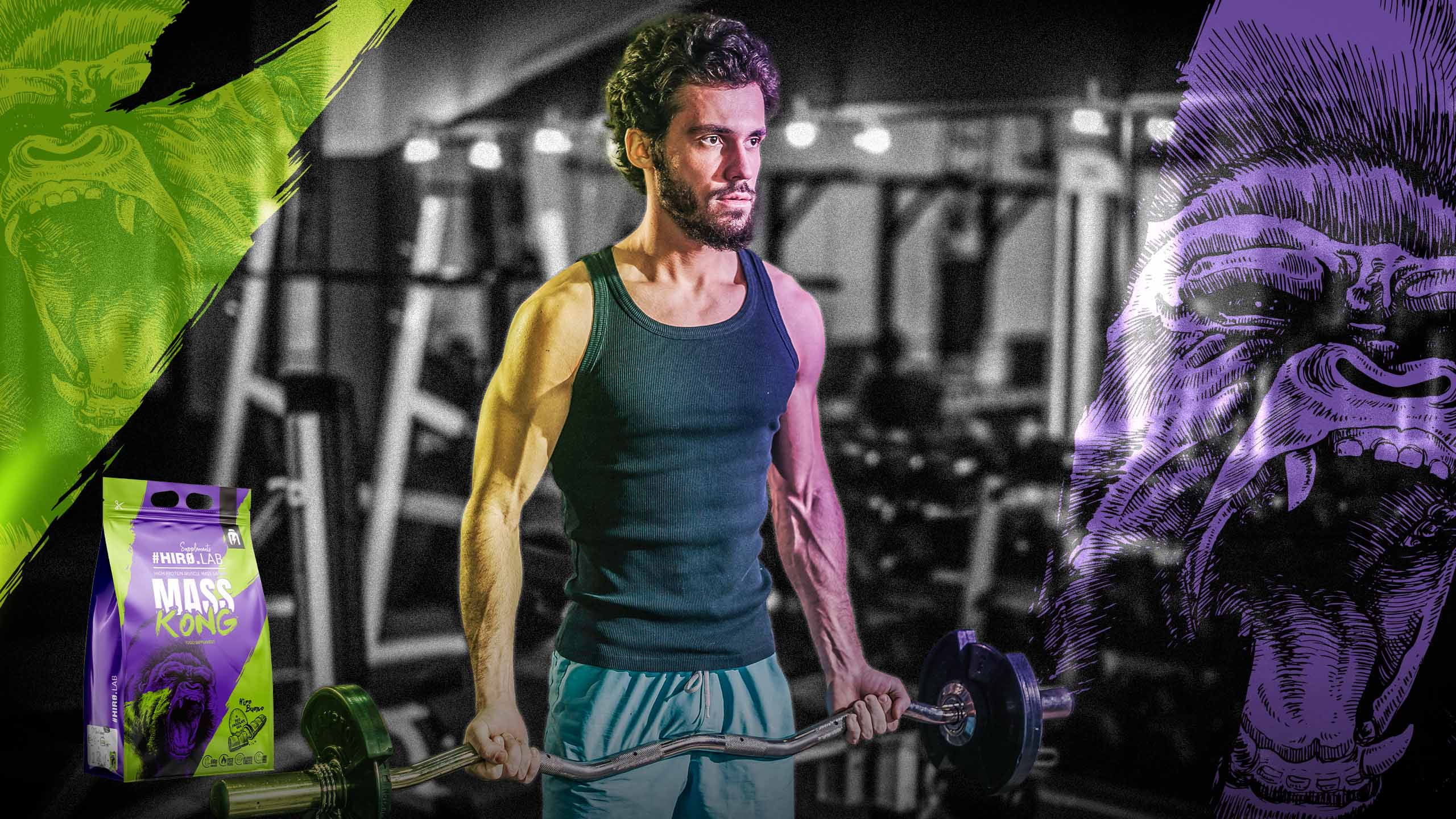 HIRO.LAB Mass Kong - 3x 3000g