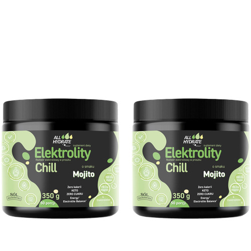 ALINESS - All Hydrate Elektolity Chill - 350g - Mojito x2