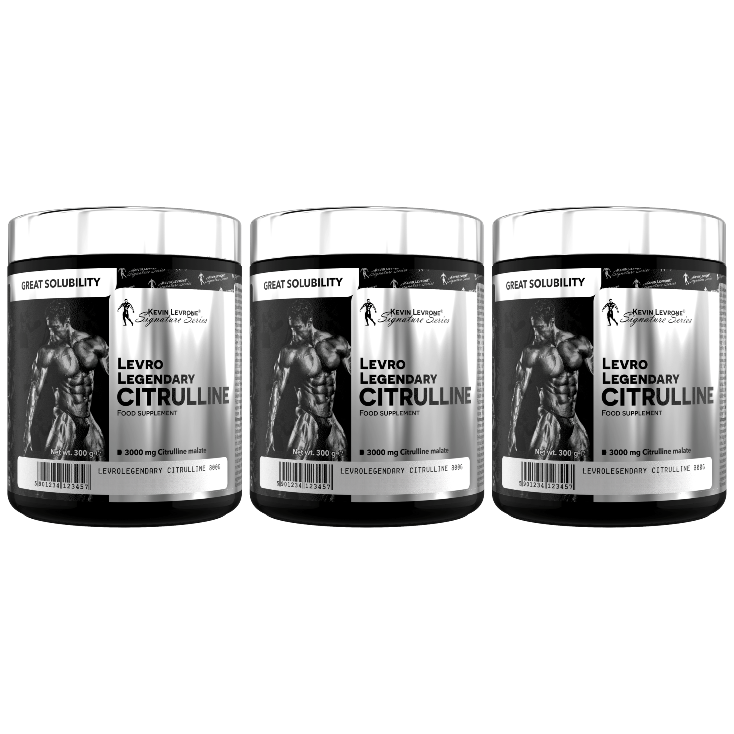KEVIN LEVRONE - Legendary Citrulline Malate 3x 300g