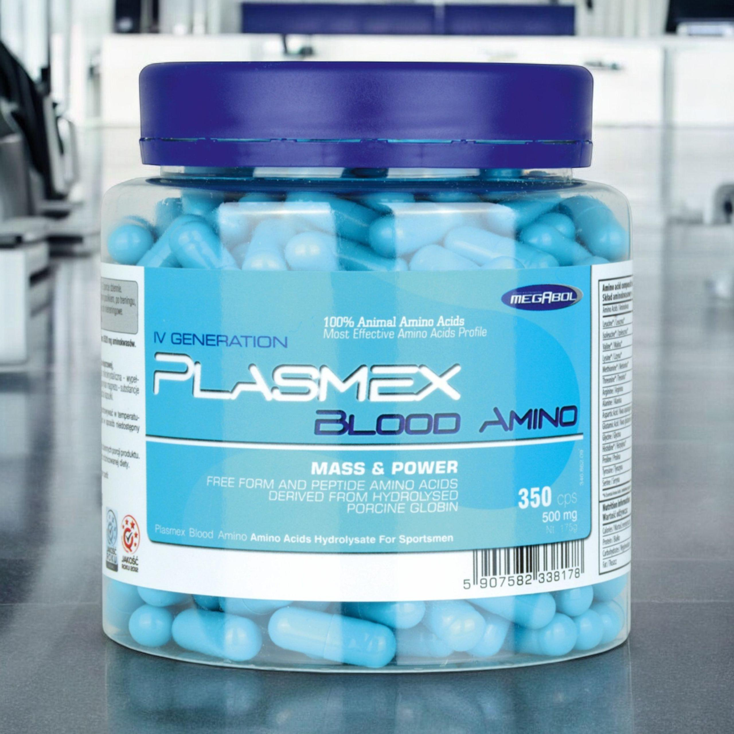 MEGABOL Plasmex Blood Amino - 350caps