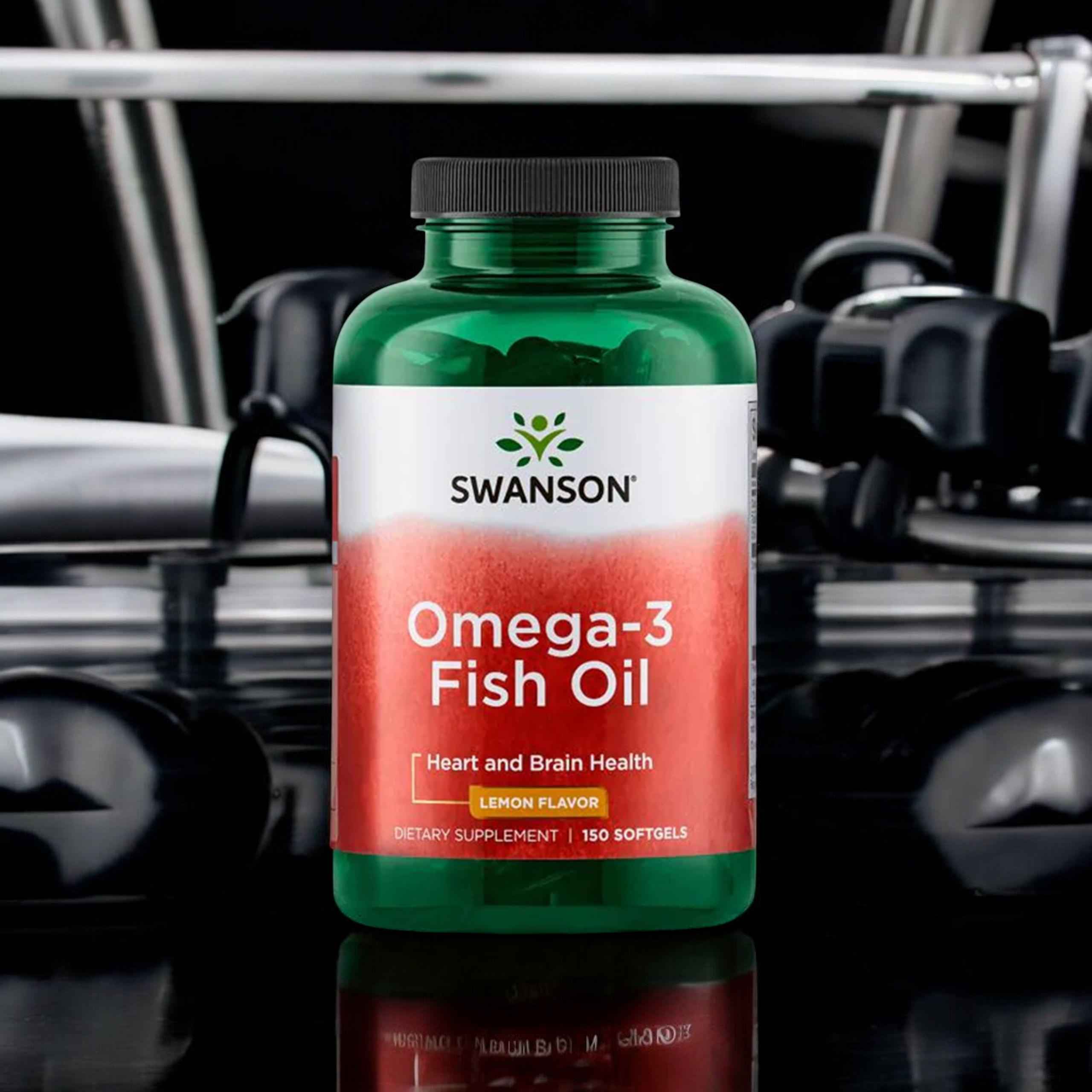 SWANSON Omega-3 Fish Oil - 2x 150softgels