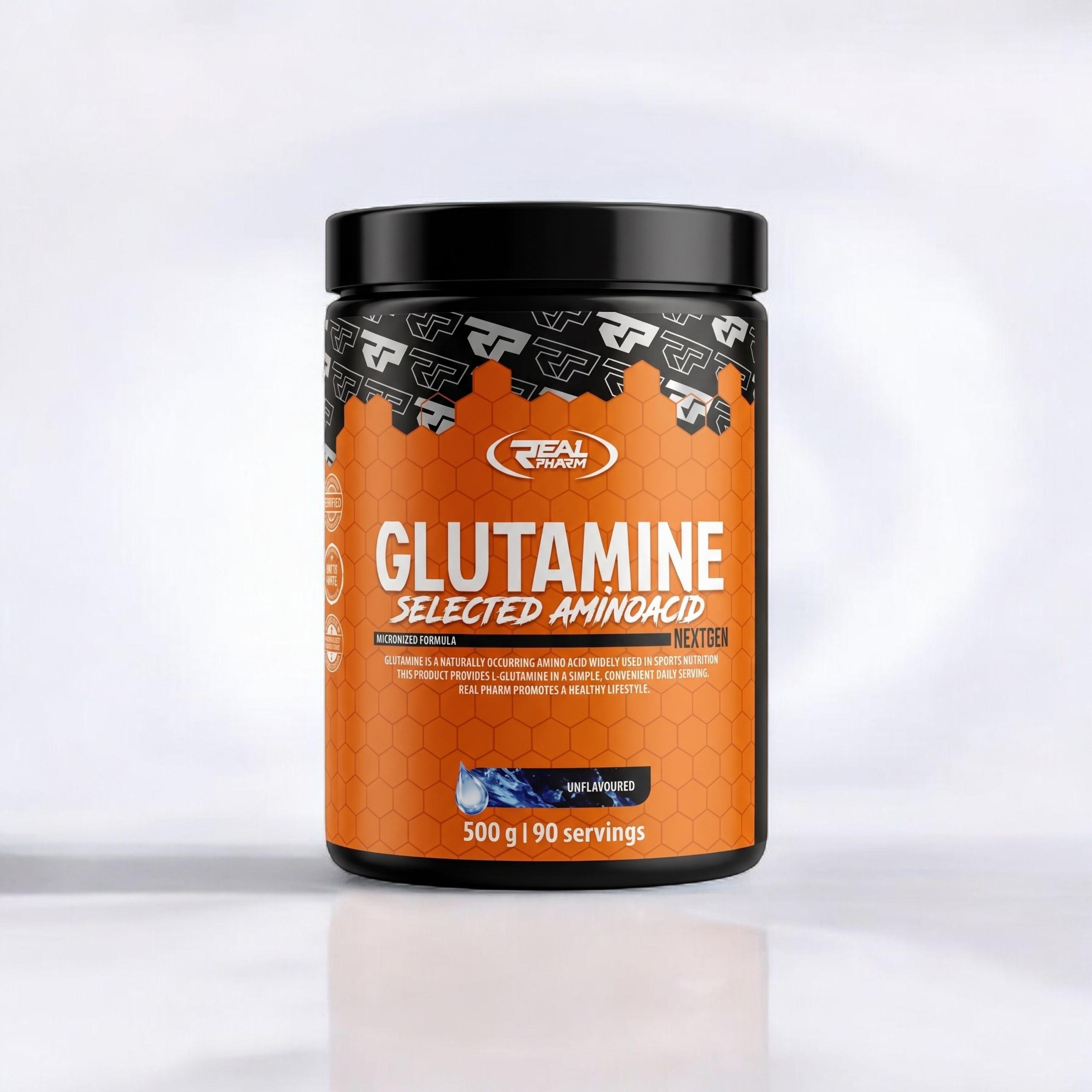 REAL PHARM Glutamine - 500g - Glutamina