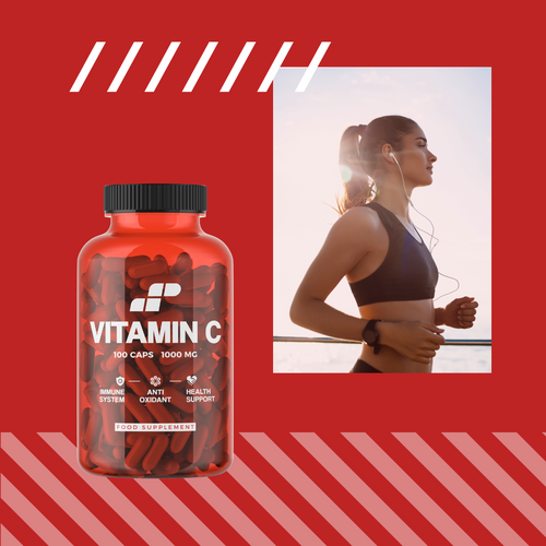 3x MP NUTRITION Vitamin C 1000mg - 100caps - Witamina C