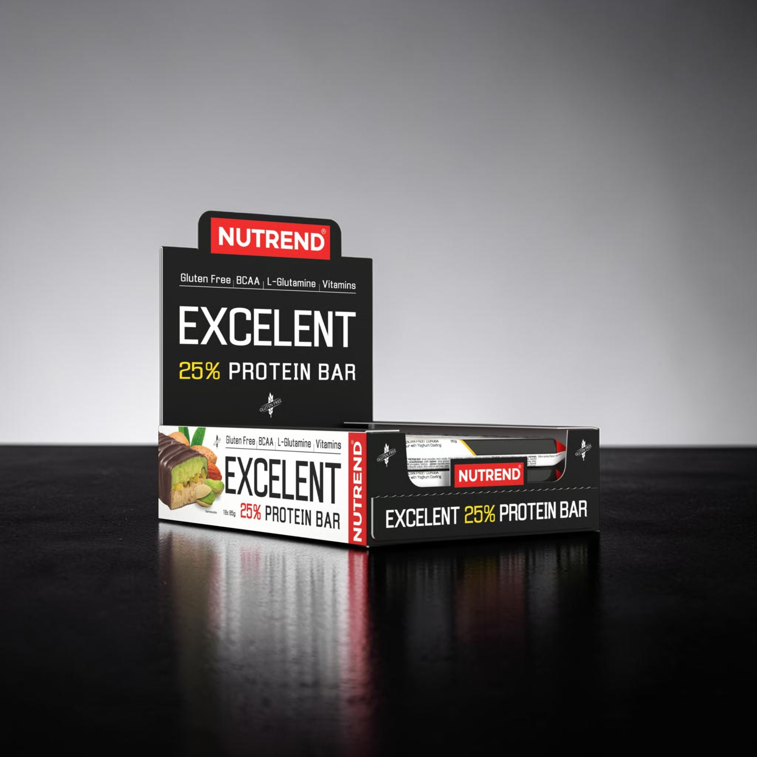NUTREND - Excelent Protein Bar - 18x 2x 85g