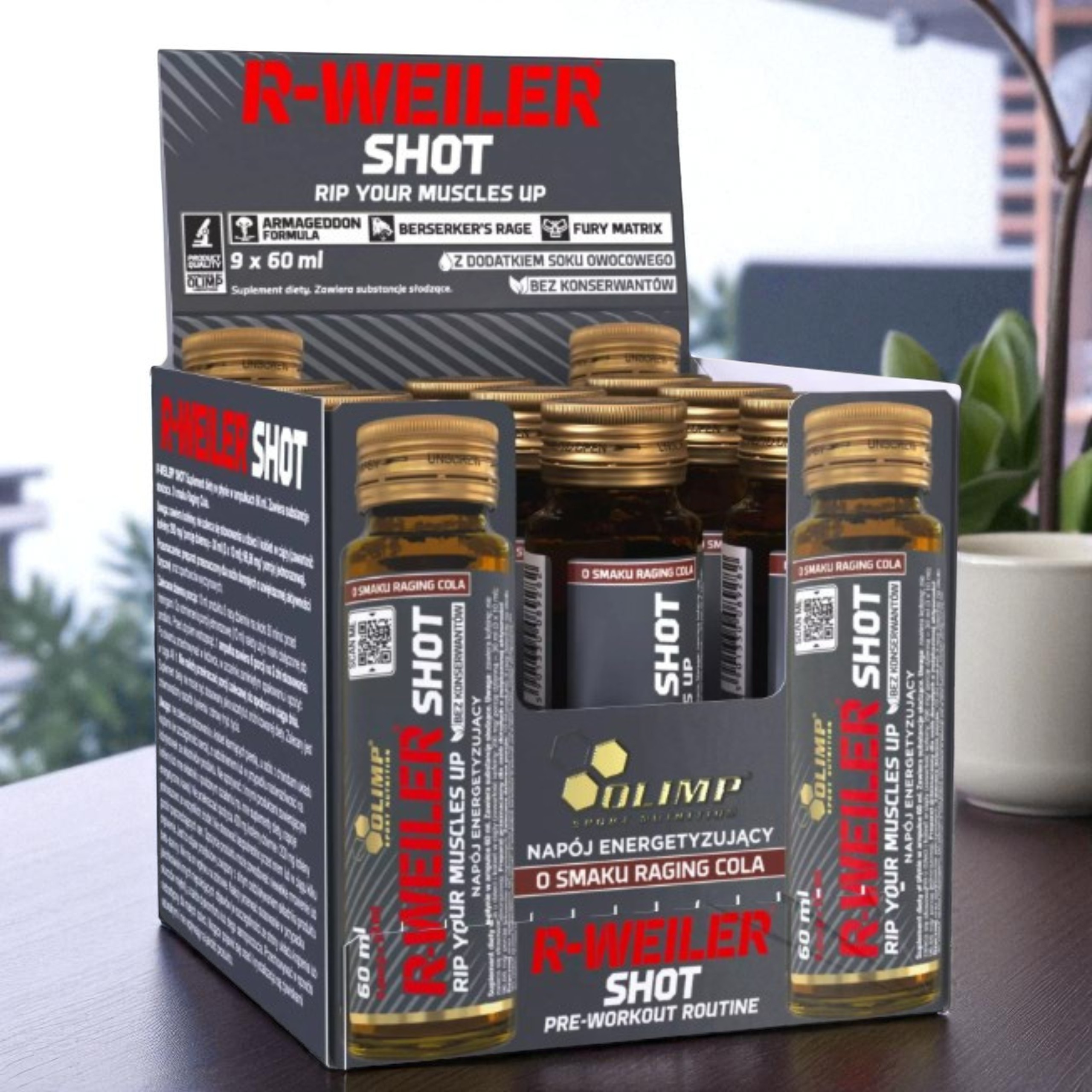 OLIMP - R-Weiler Shot - 9x 60ml Cola