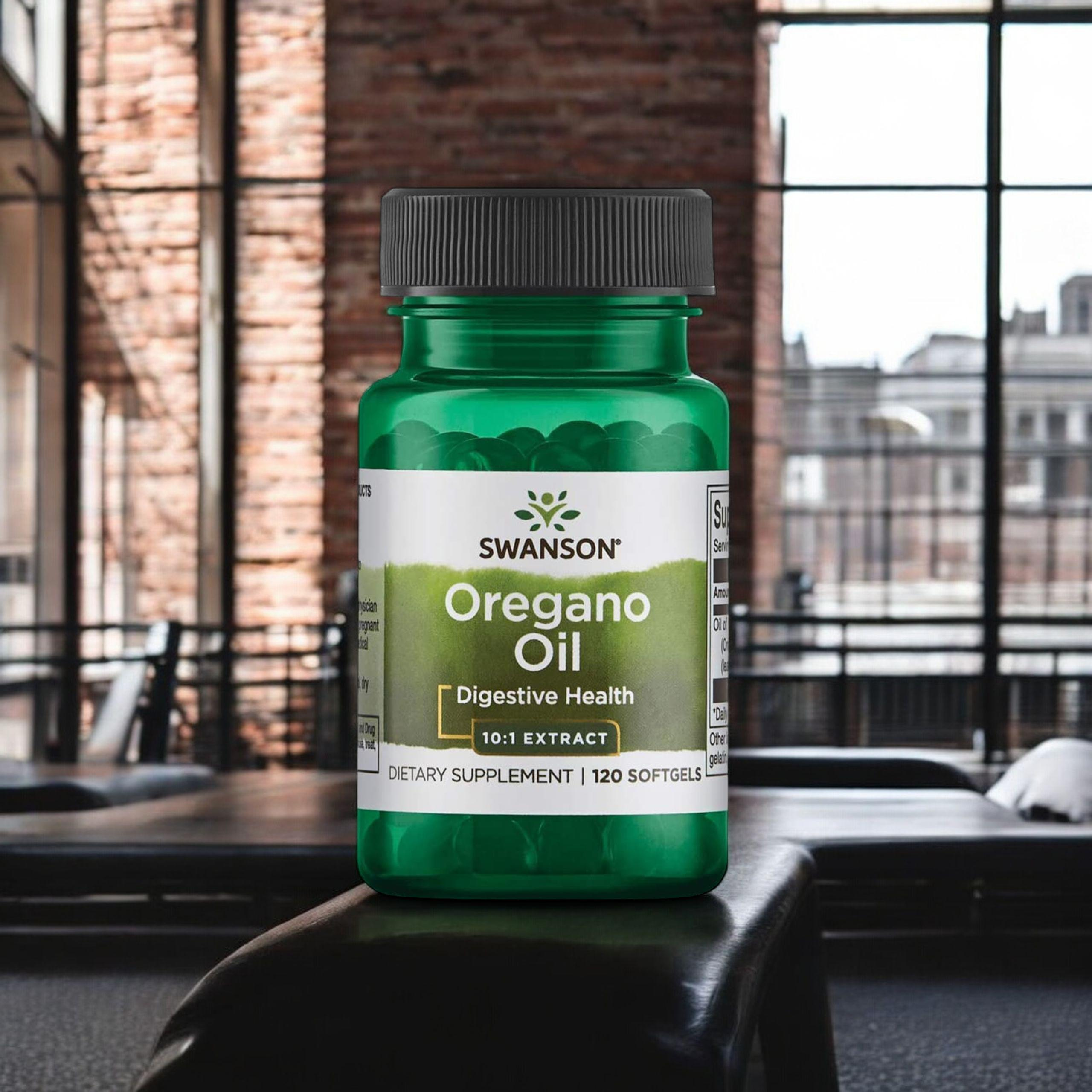 SWANSON Oregano Oil 10:1 - 120softgels - 2x Olej z Oregano
