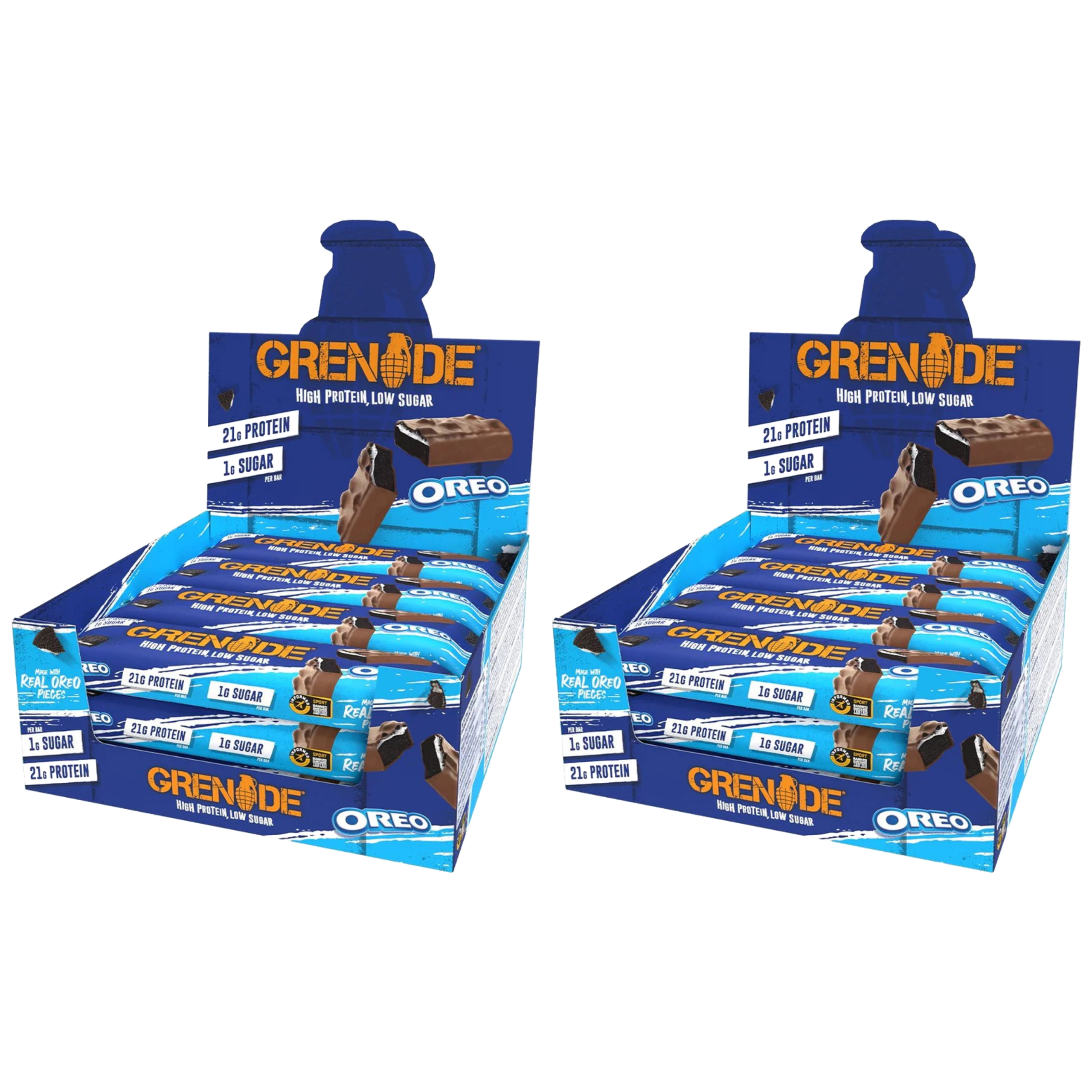 Grenade Protein Bar - 12x 2x 60g