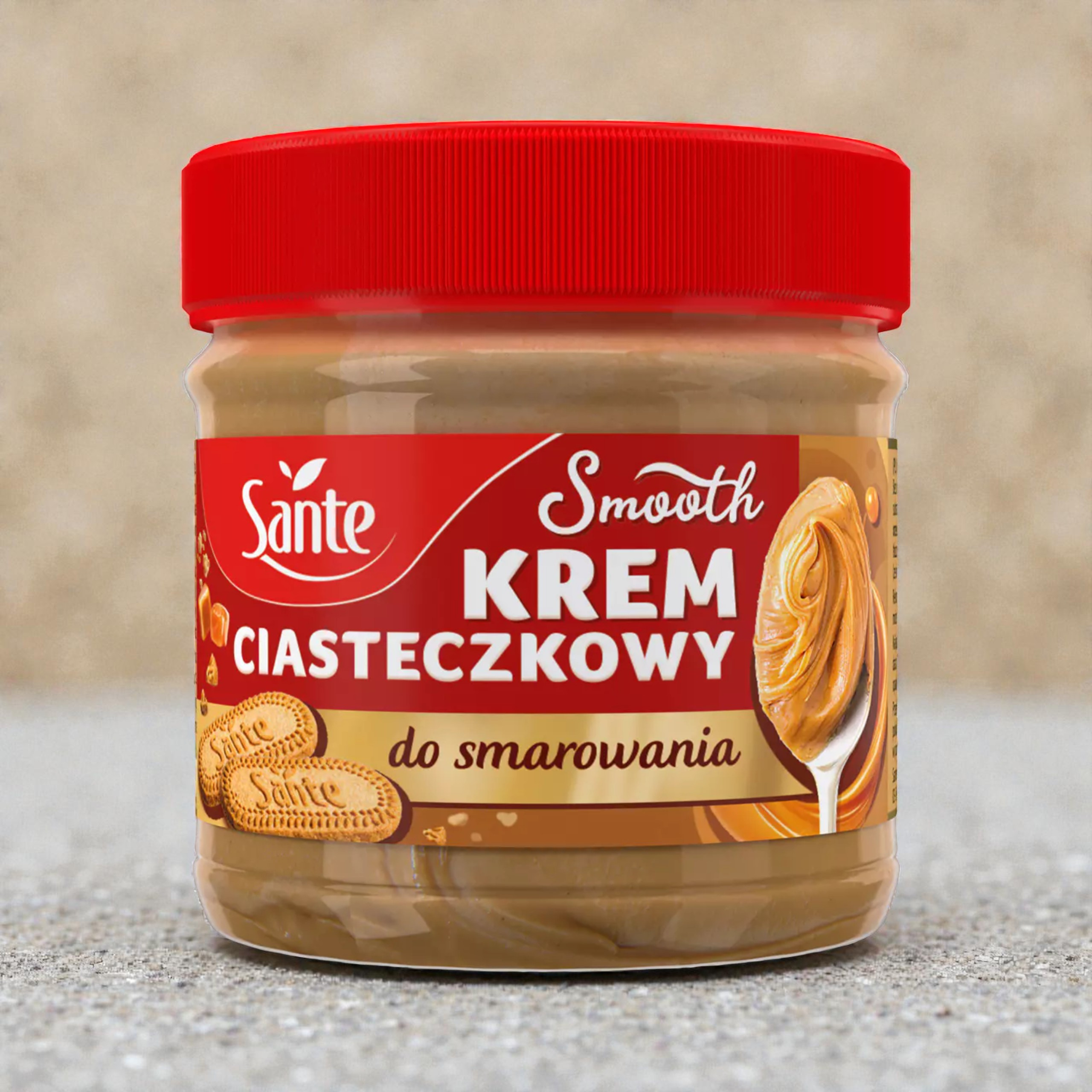 SANTE - Smooth Krem Ciasteczkowy - 3x 180g 