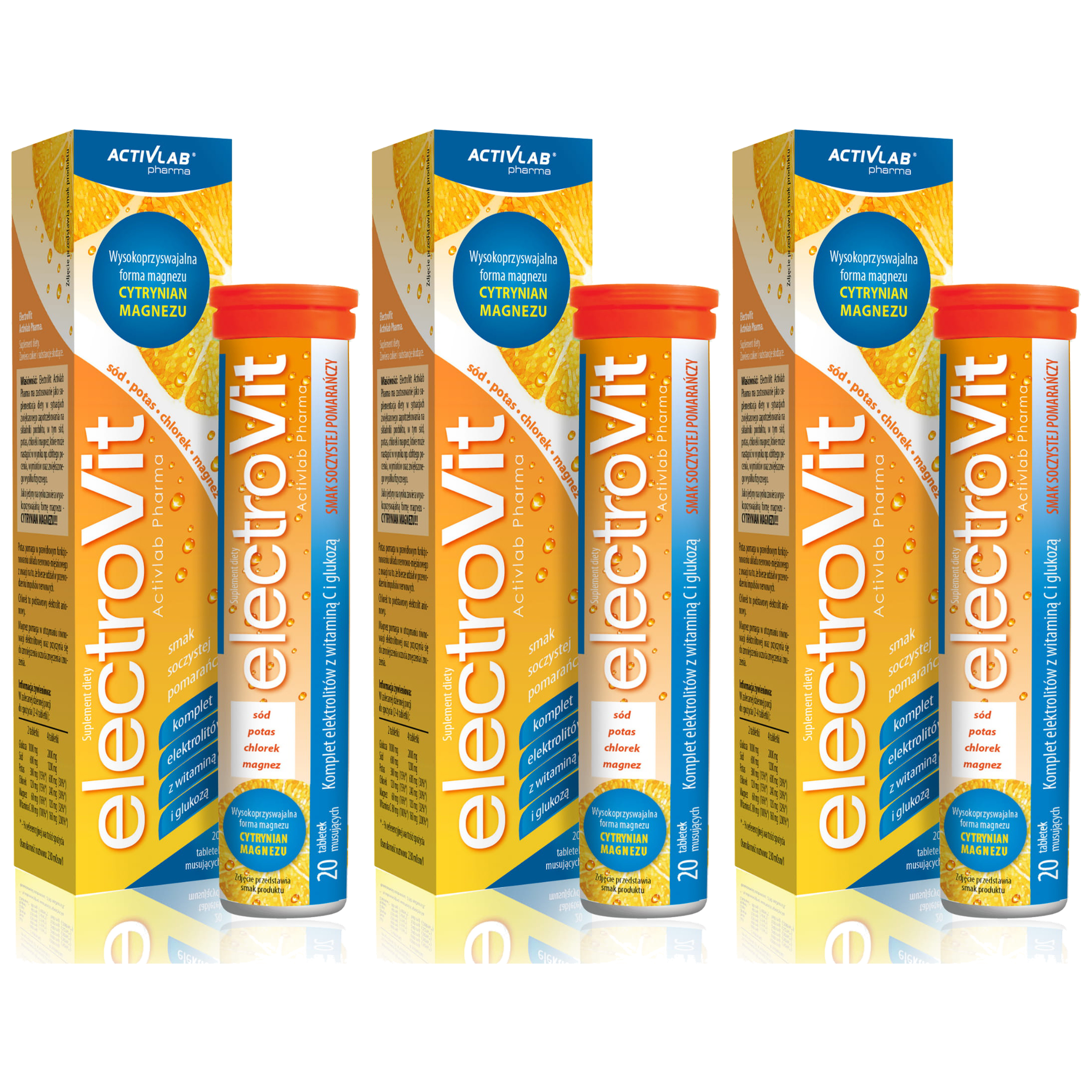 ACTIVLAB PHARMA ElectroVit - 3x 20tabs.