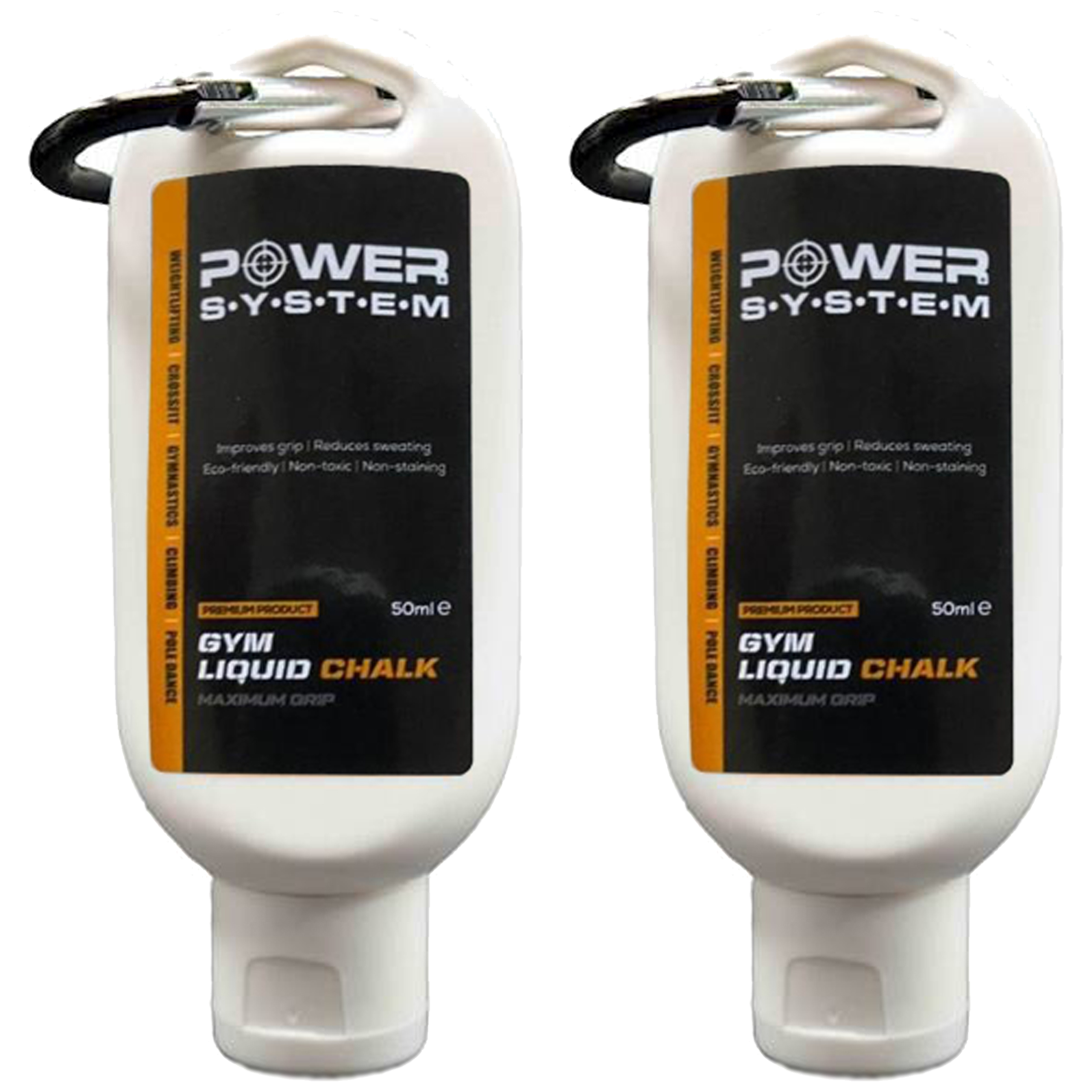 POWER SYSTEM Chalk Liquid - 2x 50ml (Magnezja w płynie)