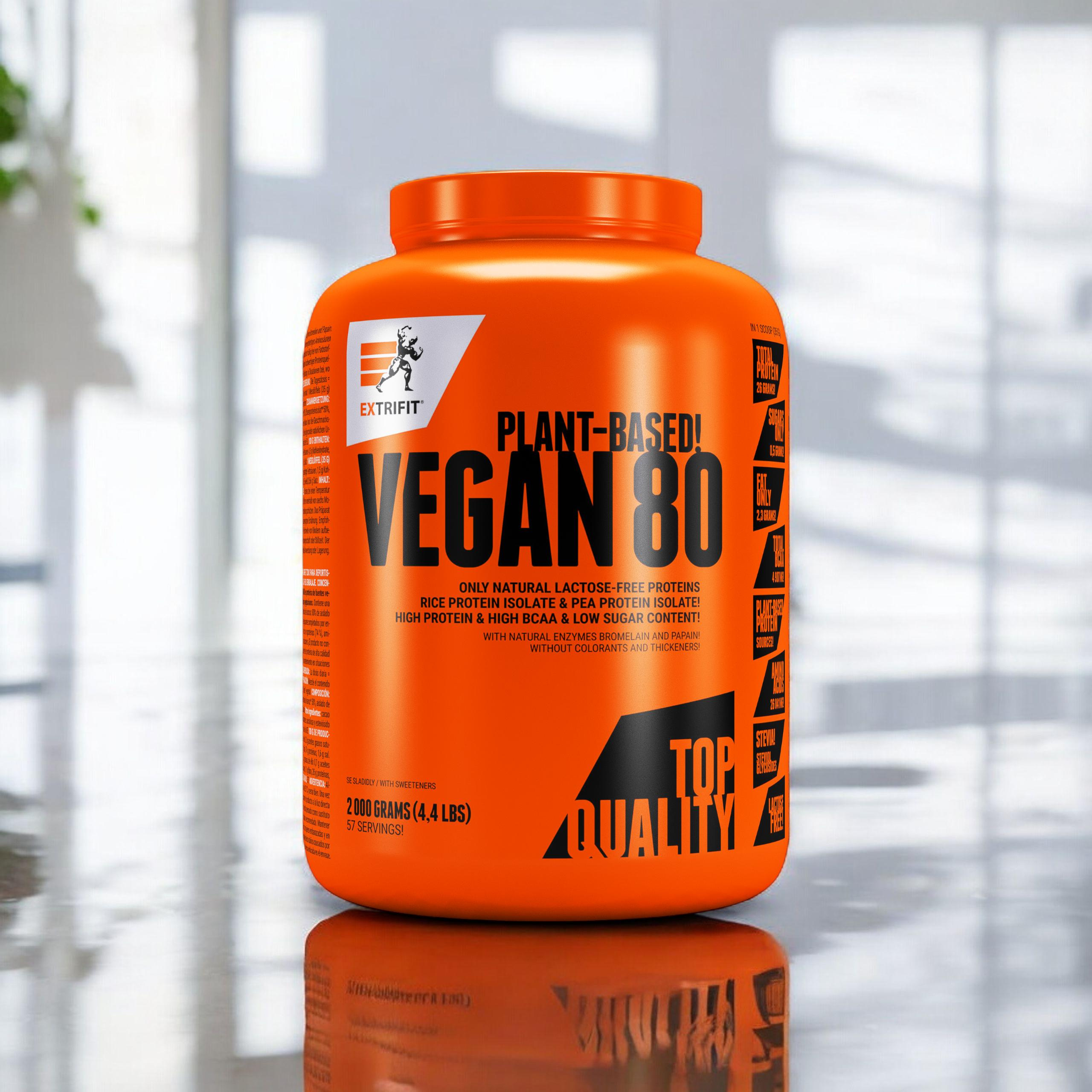 EXTRIFIT Vegan 80 - 3x 2000g