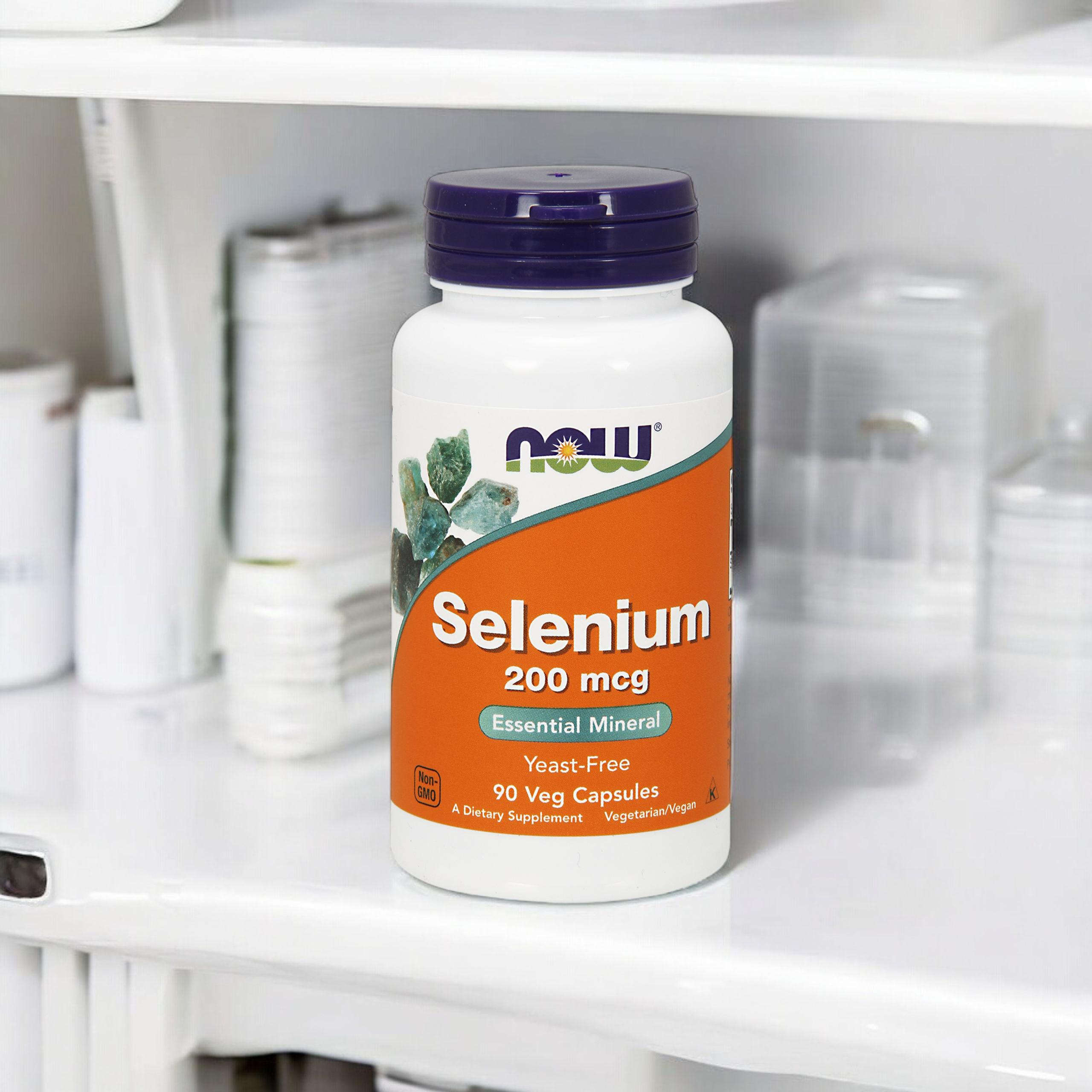 NOW Selenium - 200 MCG - 90vegcaps