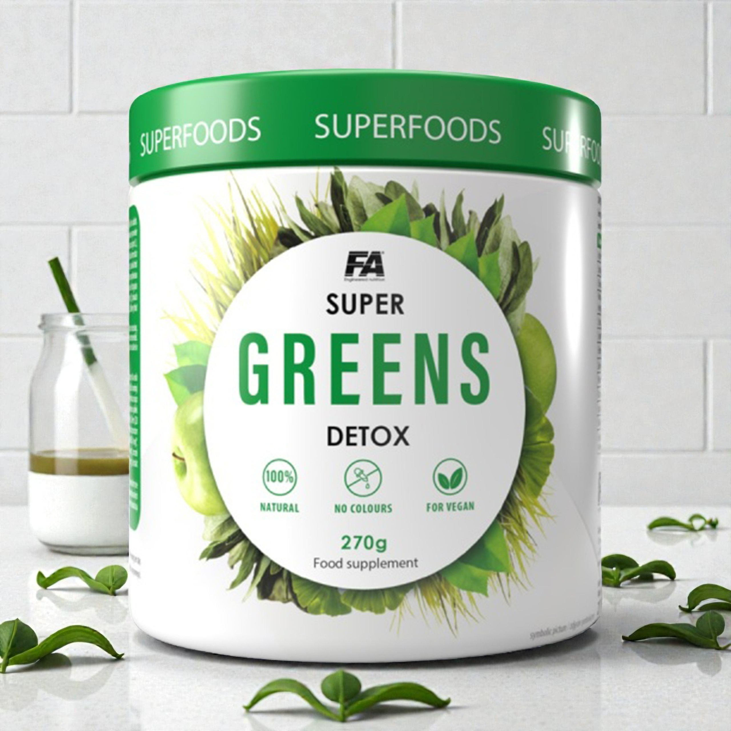 FITNESS AUTHORITY Super Greens Detox - 2x 270g