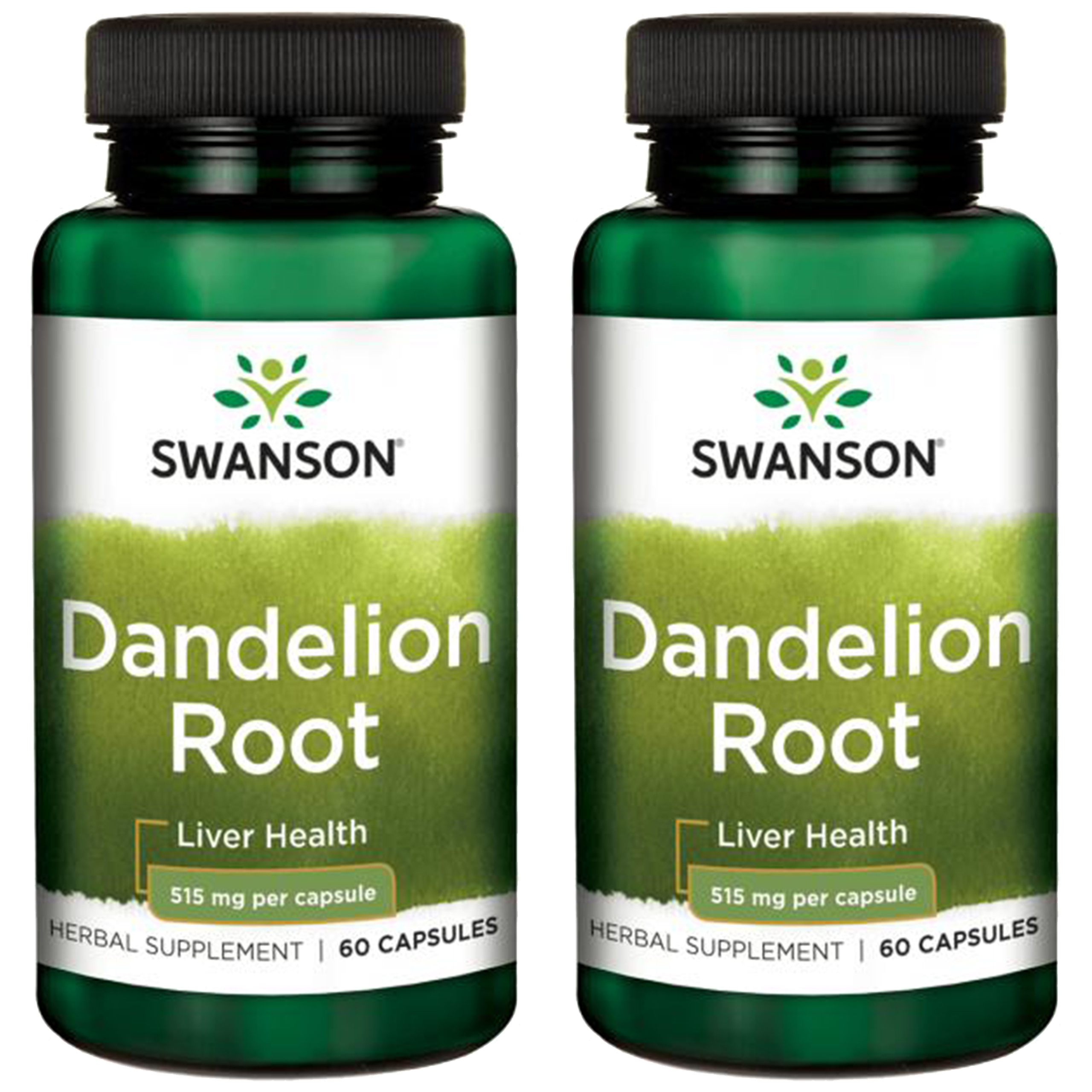SWANSON Dandelion Root 515mg - 2x 60caps
