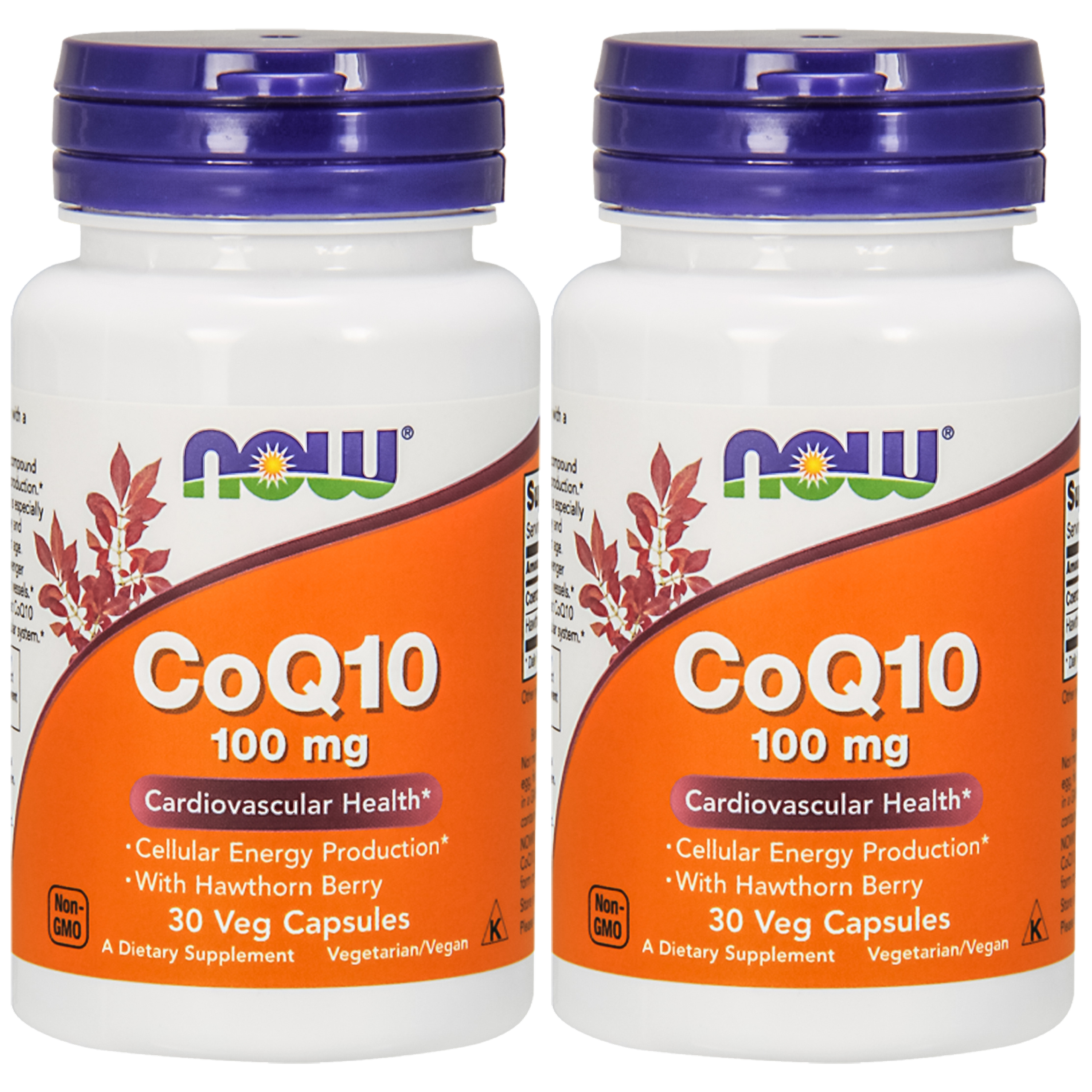NOW CoQ10 ( Koenzym Q10 ) 100mg - 2x 30vegcaps