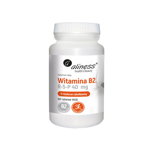 ALINESS - Witamina B2 R-5-P 40mg - 100vtabs.