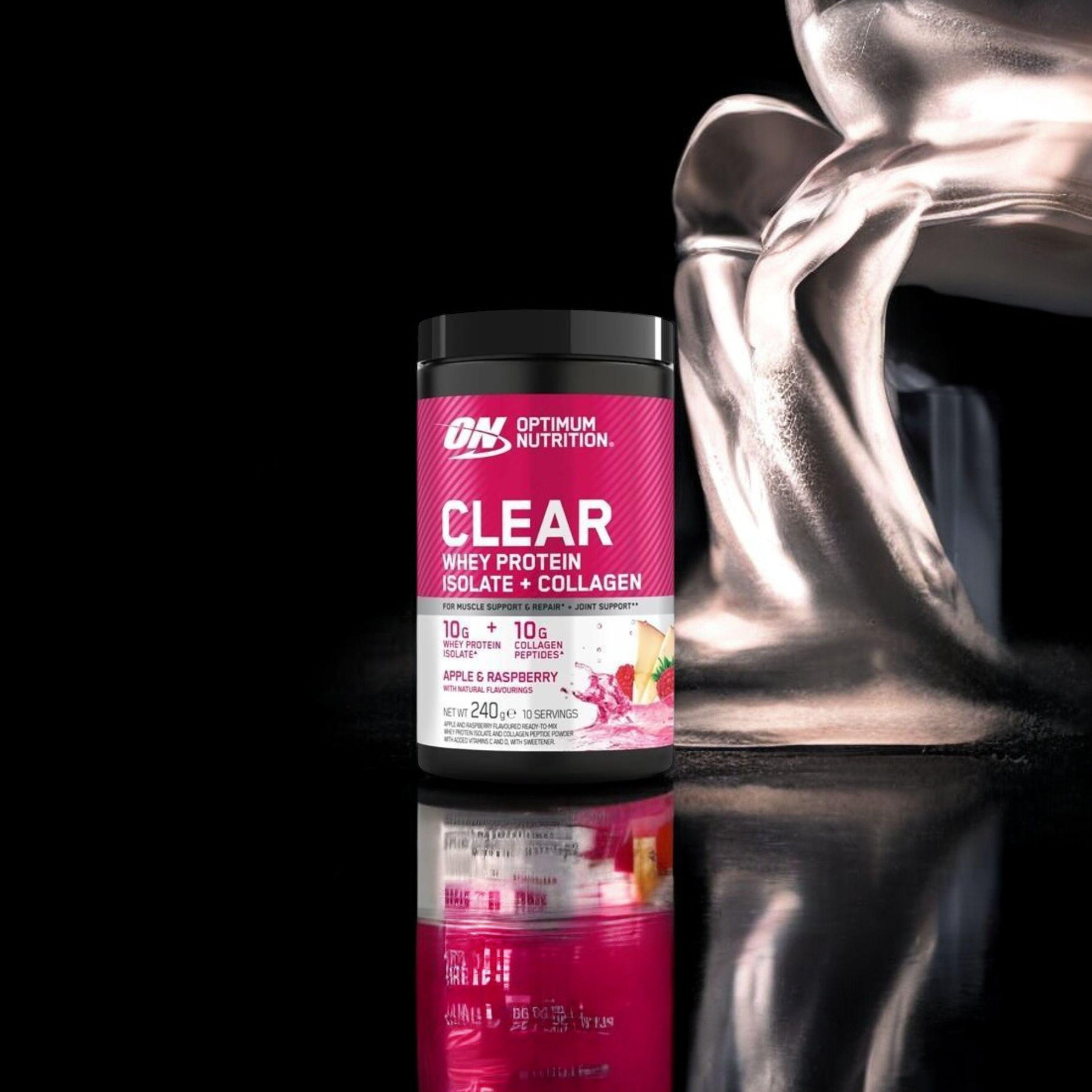 OPTIMUM NUTRITION - Whey Collagen - 240g - Apple Raspberry