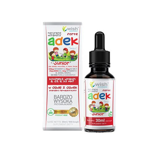 WISH Pharmaceutical Vitamin ADEK Forte Junior - 3x 30ml