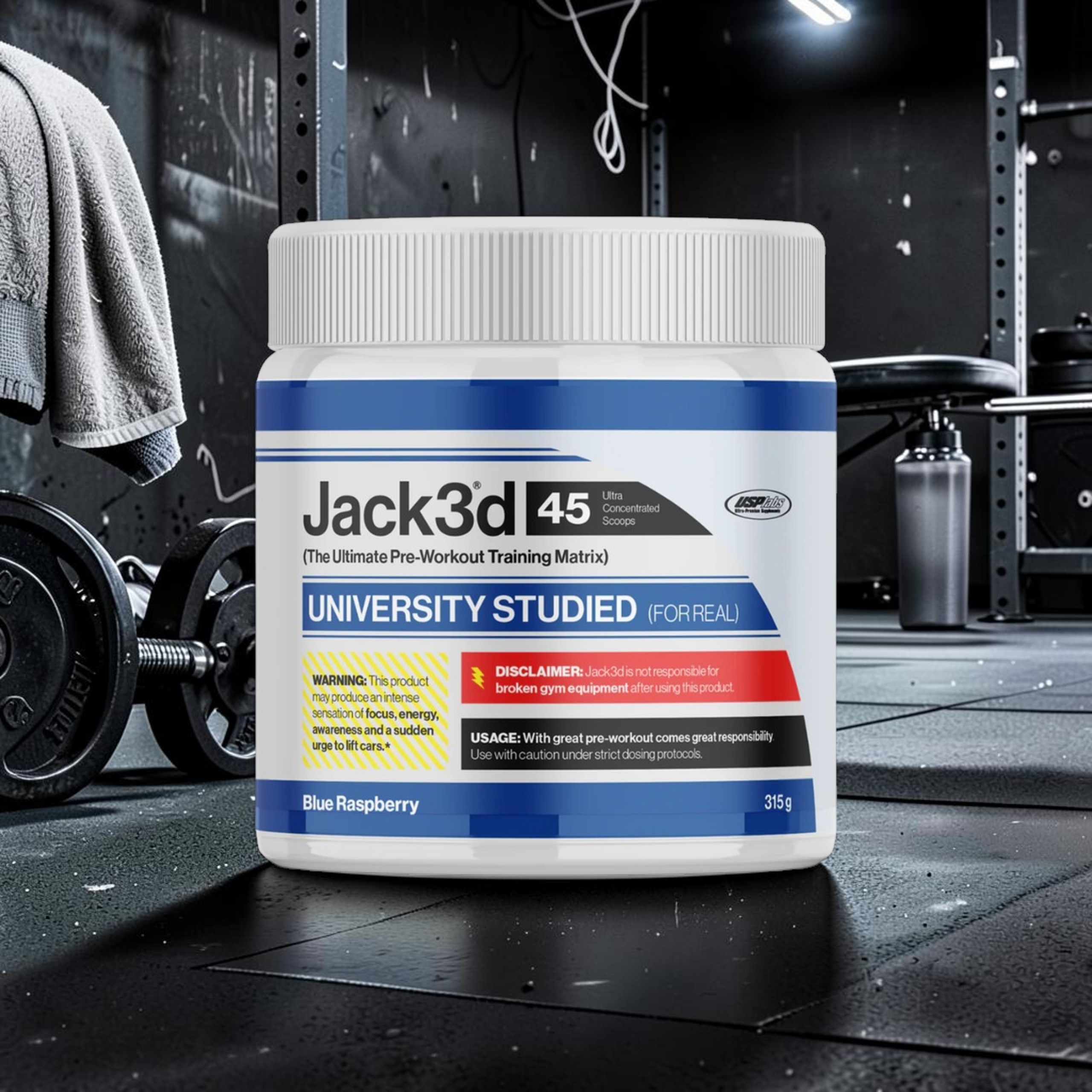 USP LABS - Jack3d Advanced Preworkout - 3x 315g