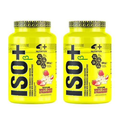 4+ NUTRITION Iso+ Probiotics - 2x 900g
