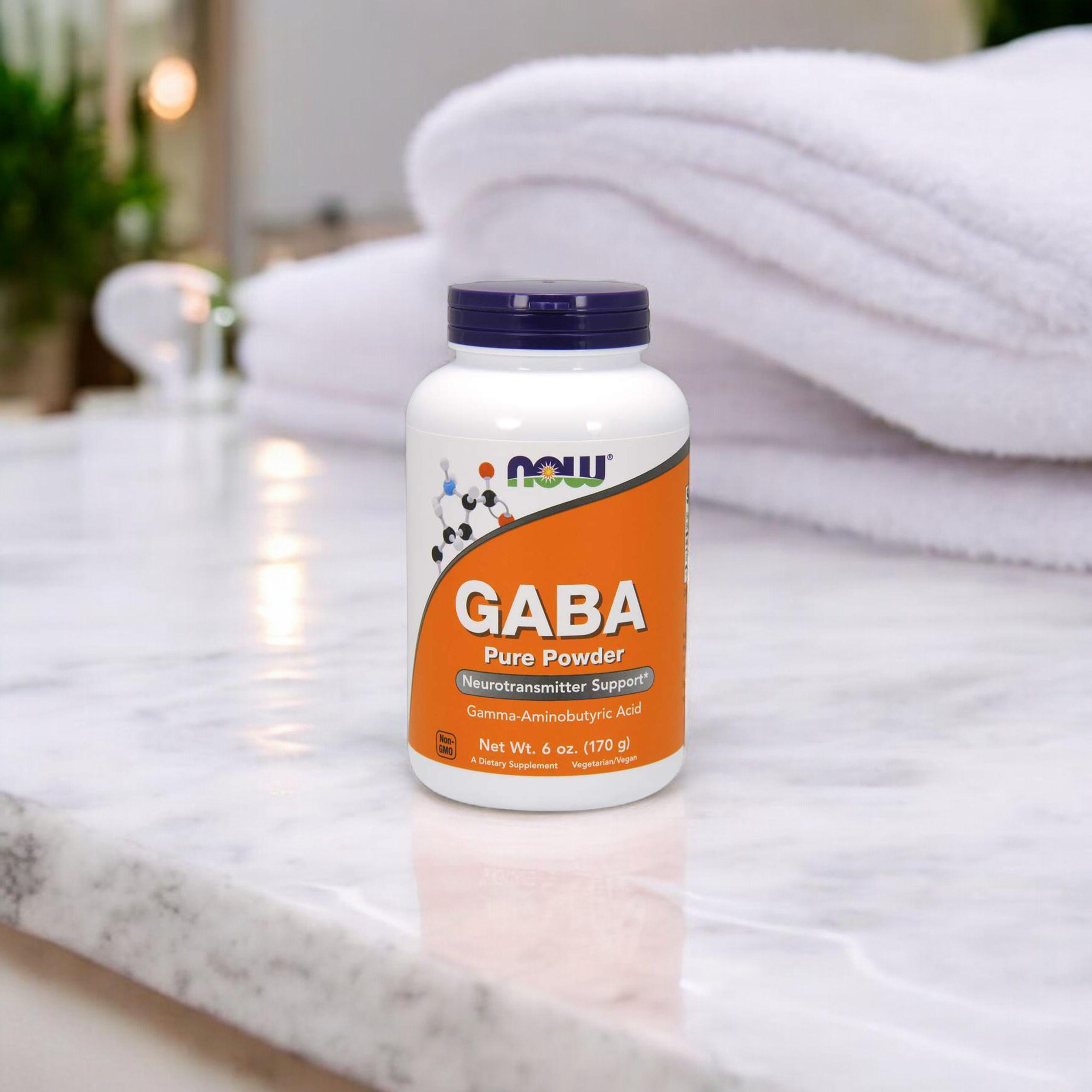 NOW GABA Pure Power - 2x 170g