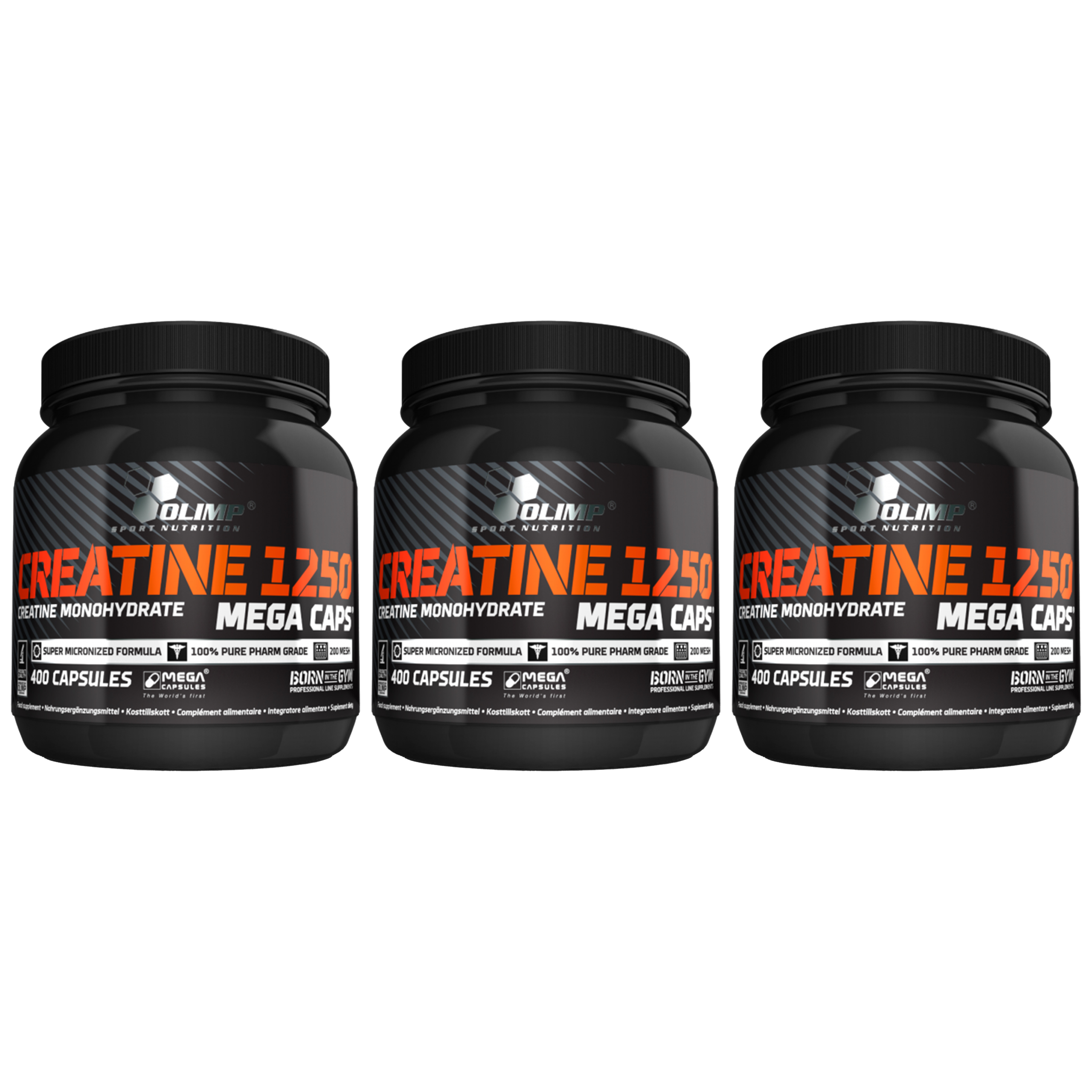 OLIMP Creatine 1250 Mega Caps - 3x 400caps