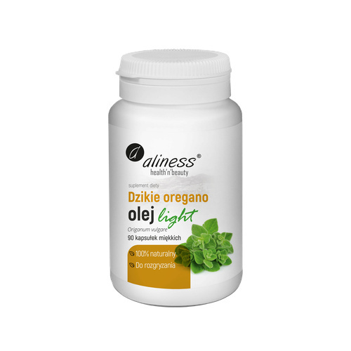 ALINESS - Dzikie Oregano Olej Light 100% Natural - 90caps.