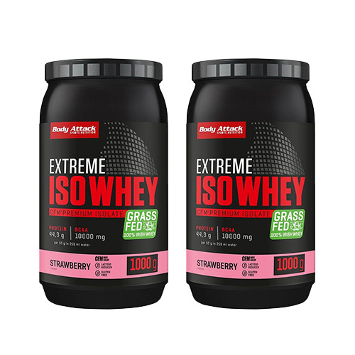 BODY ATTACK Extreme Iso Whey - 2x 1000g