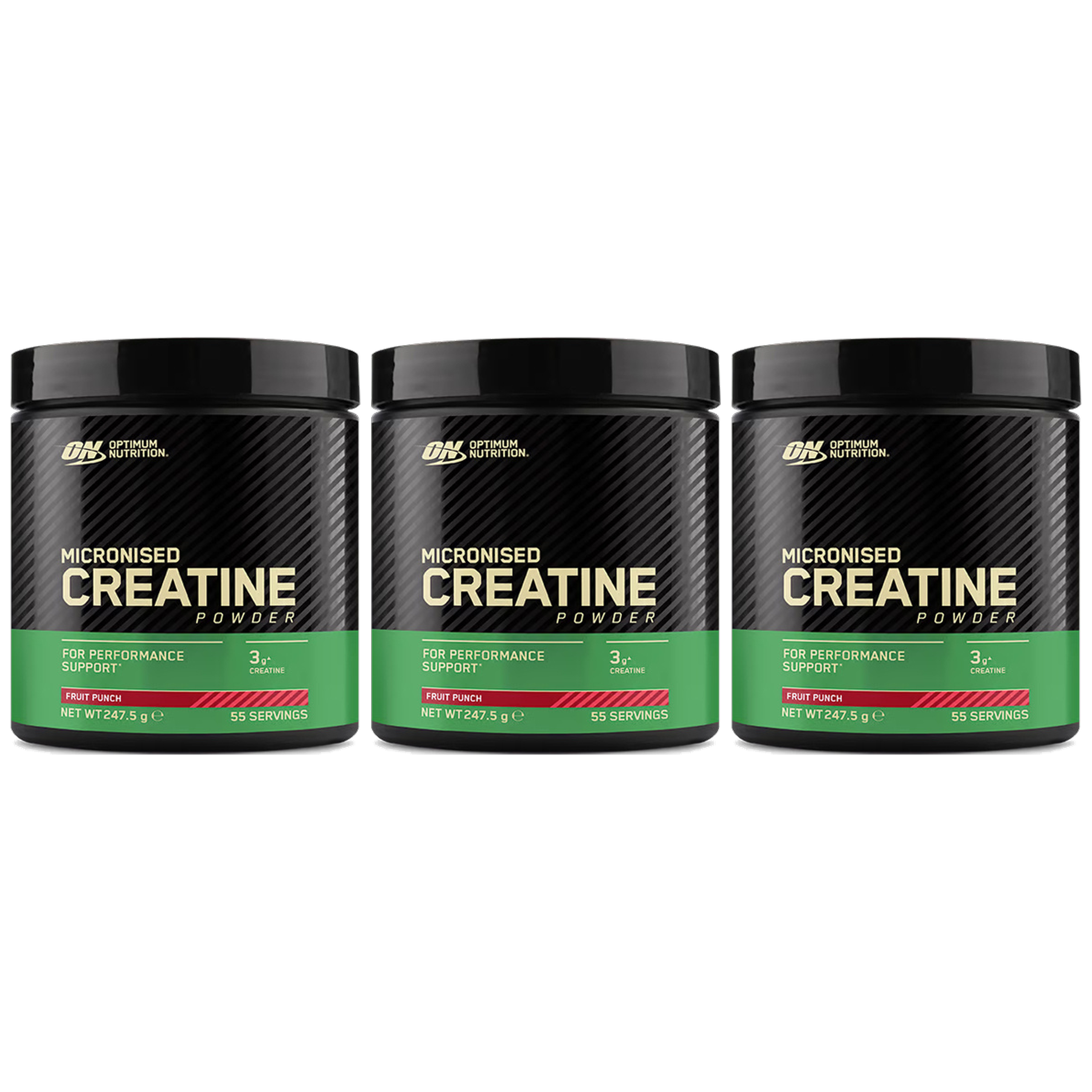 OPTIMUM NUTRITION Micronised Creatine - 3x 247g