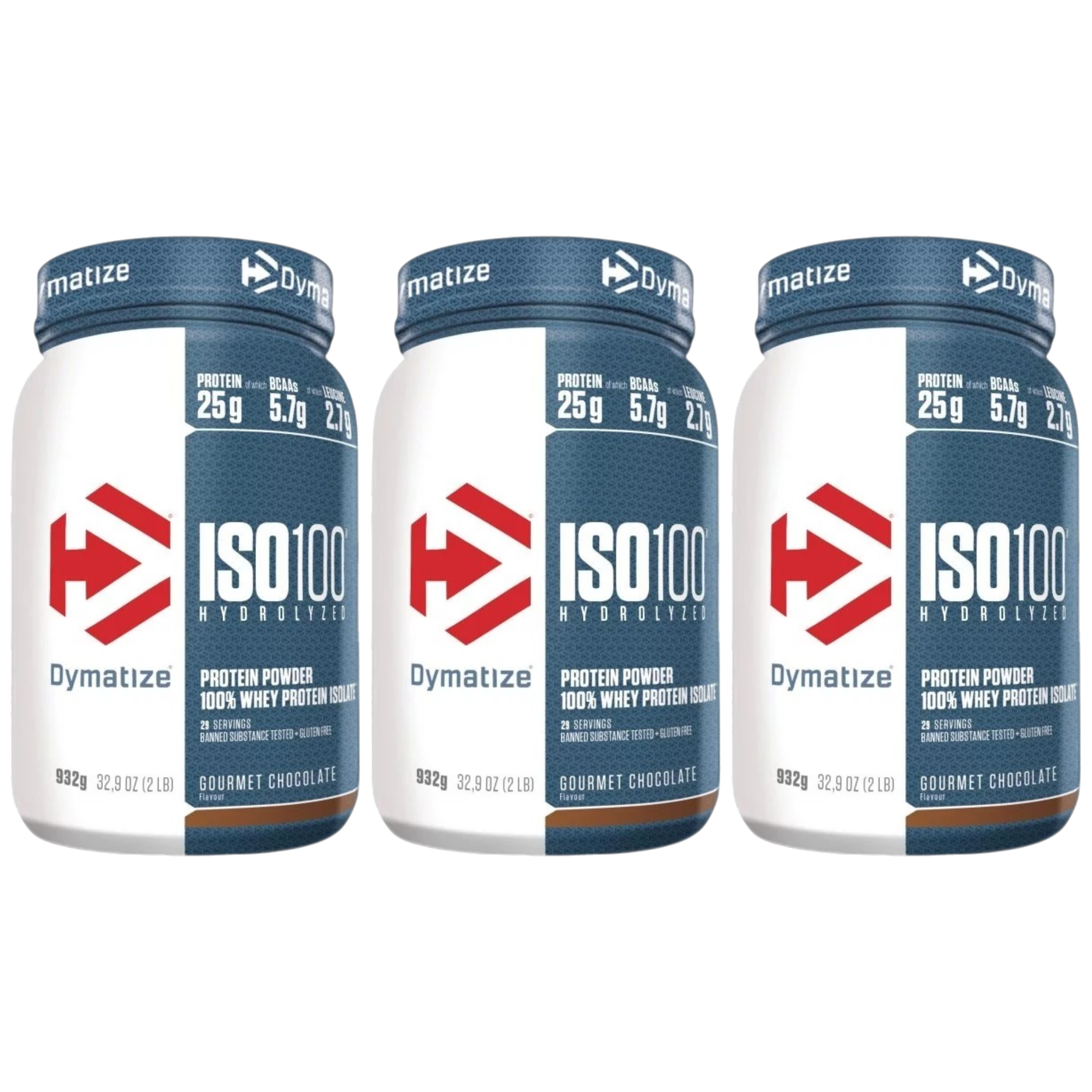 DYMATIZE Iso 100 - 3x 932g