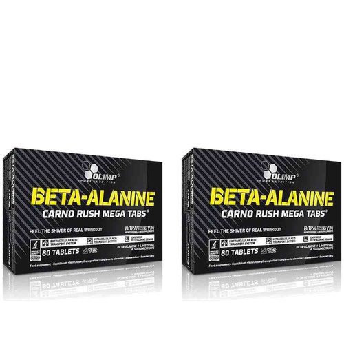 OLIMP Beta Alanine Carno Rush MT - 2x 80tabs