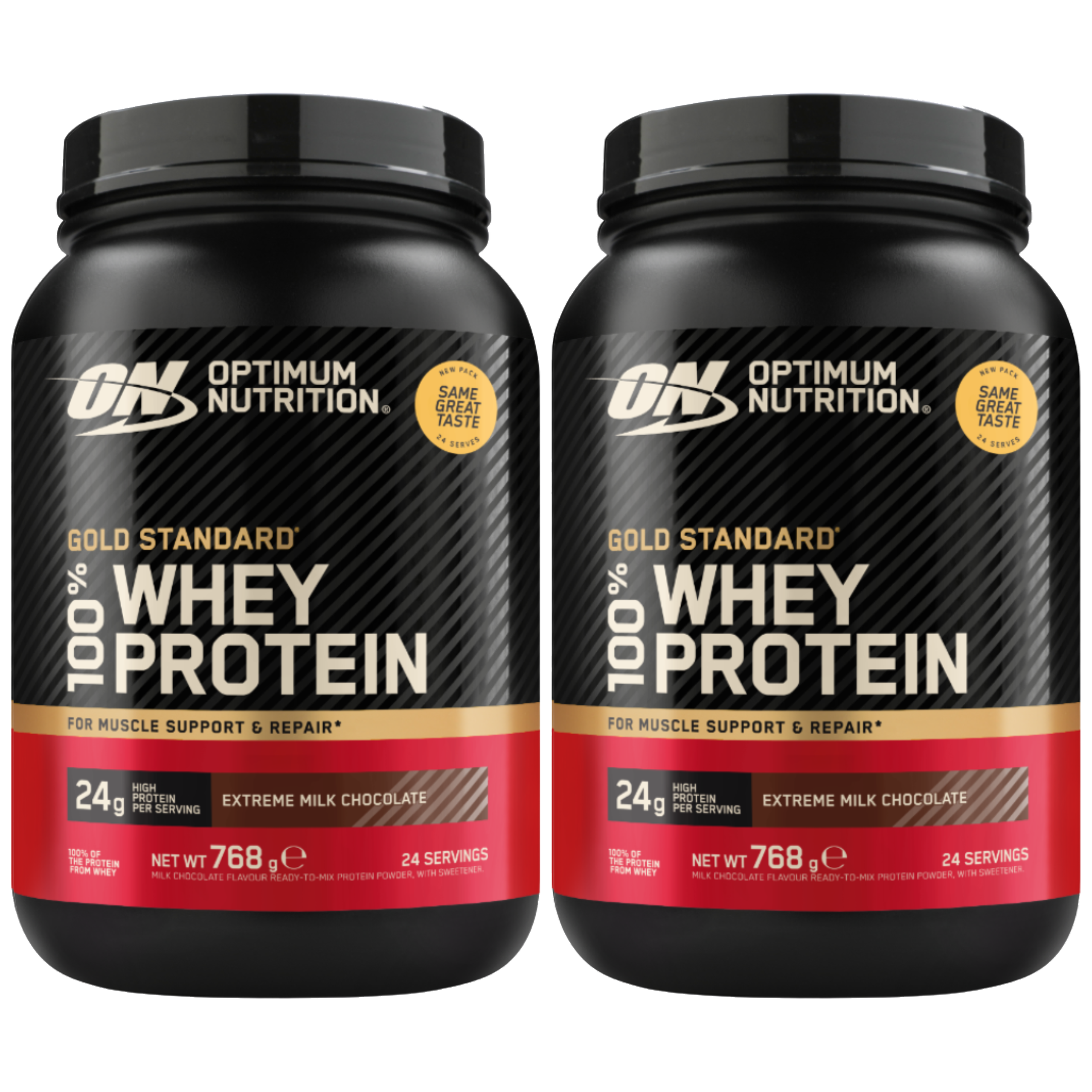 OPTIMUM NUTRITION Whey Gold Standard - 2x 768g