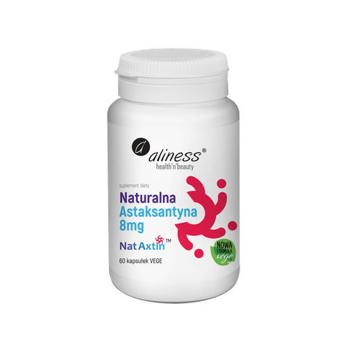 ALINESS - Naturalna Astaksantyna 8mg - 60vcaps.