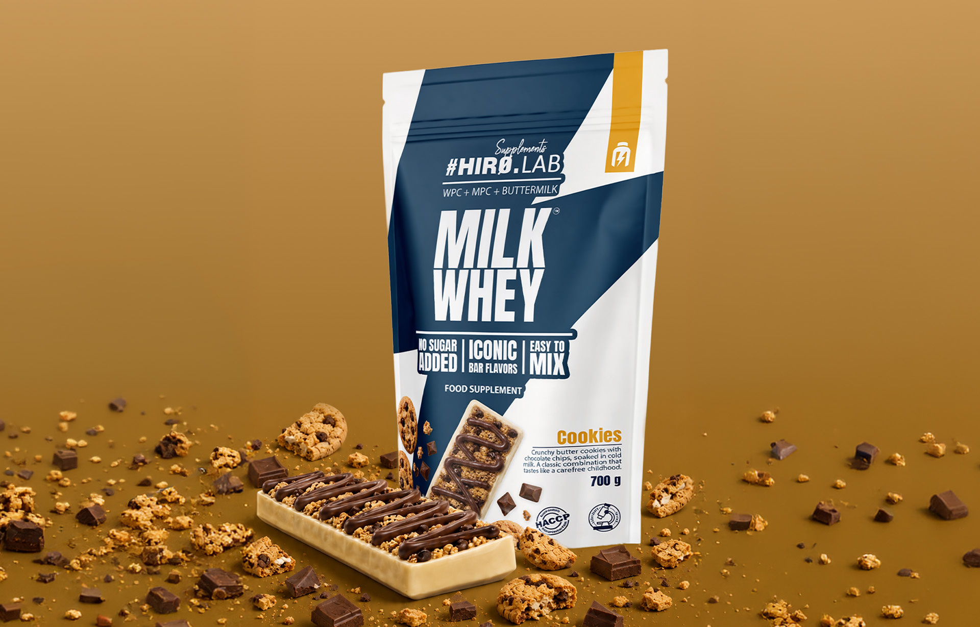 HIRO.LAB - Milk Whey - 2x 700g