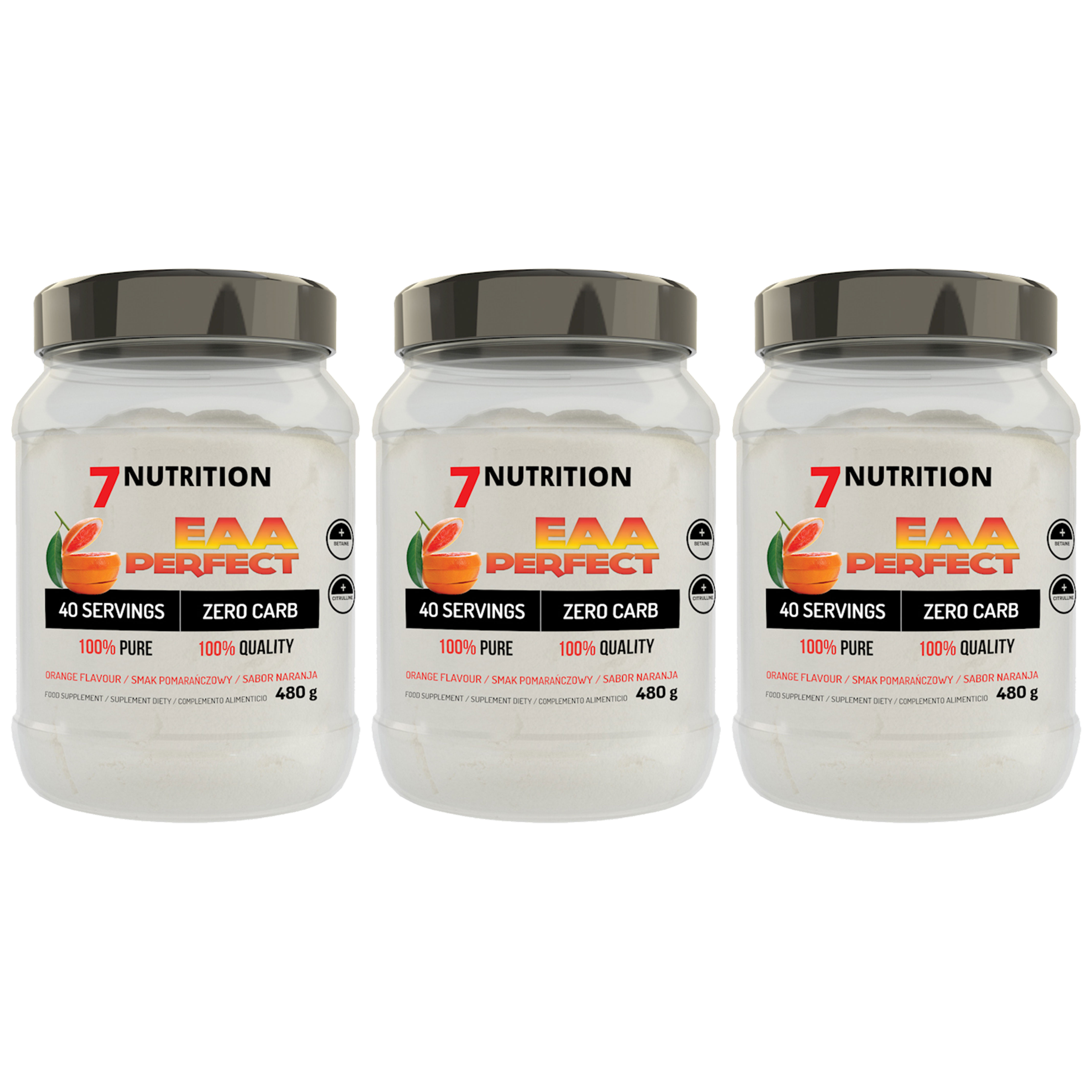 7 NUTRITION EAA Perfect 3x 480g