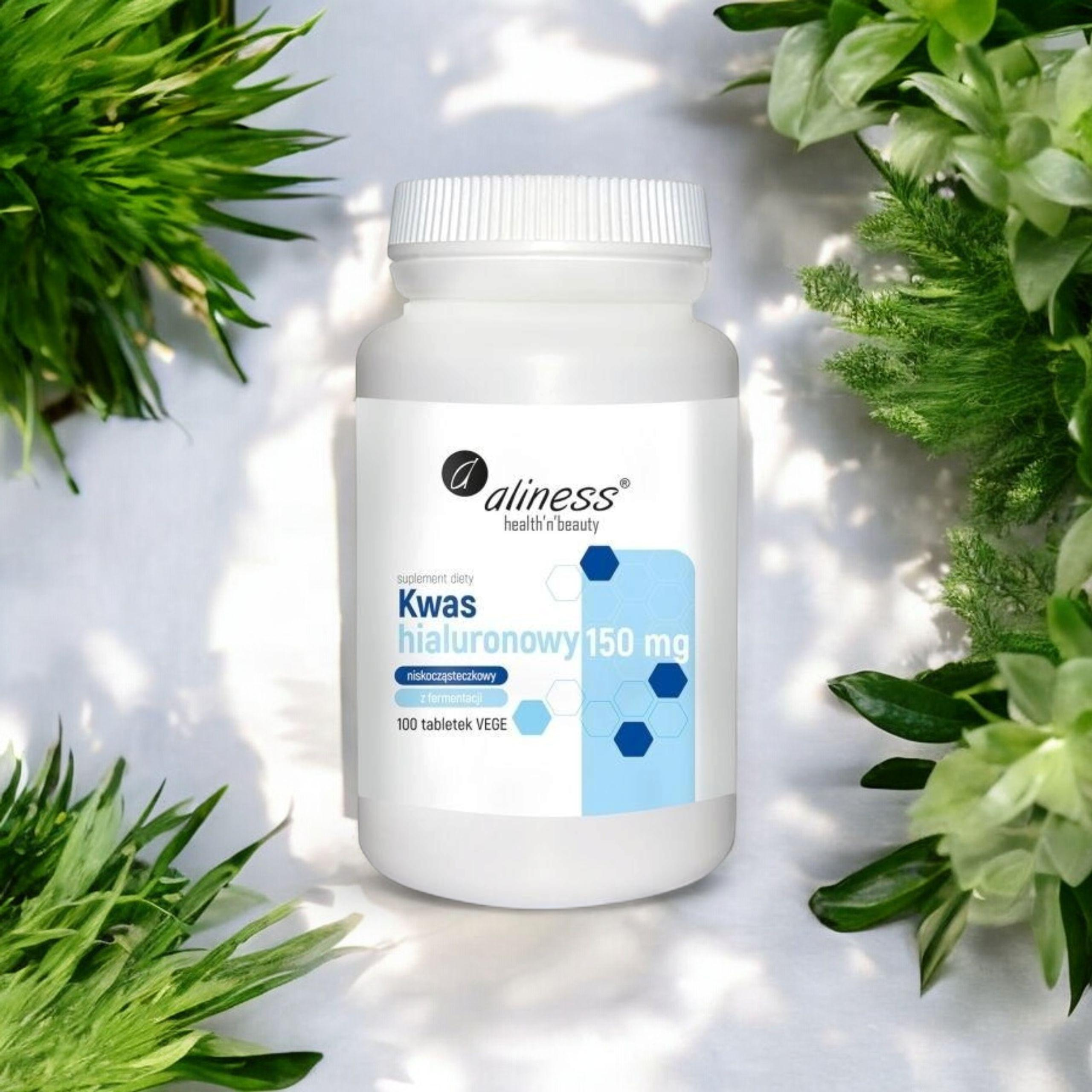 ALINESS - Kwas Hialuronowy 150mg - 100vtabs.