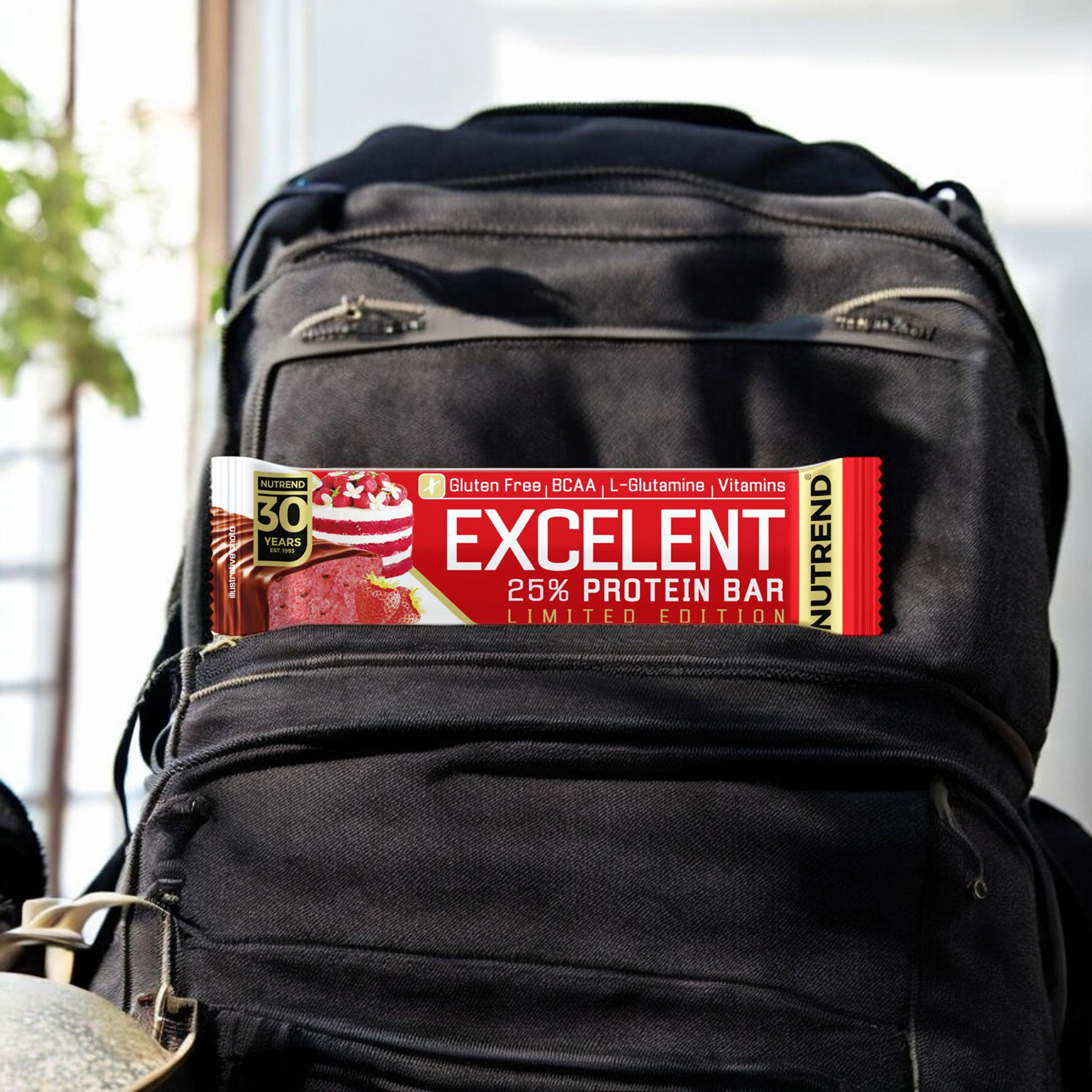 NUTREND Excelent Protein Bar - 3x 85g - Baton Białkowy