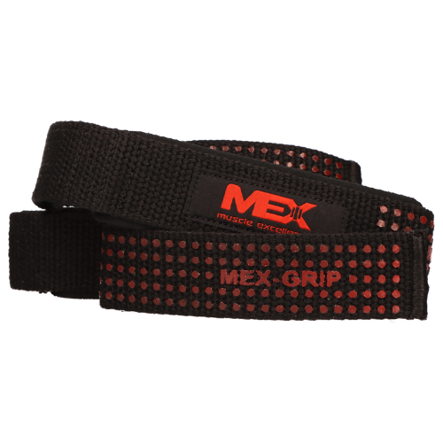 MEX NUTRITION - Lift Straps - Black - 56cm - WYPRZEDAŻ