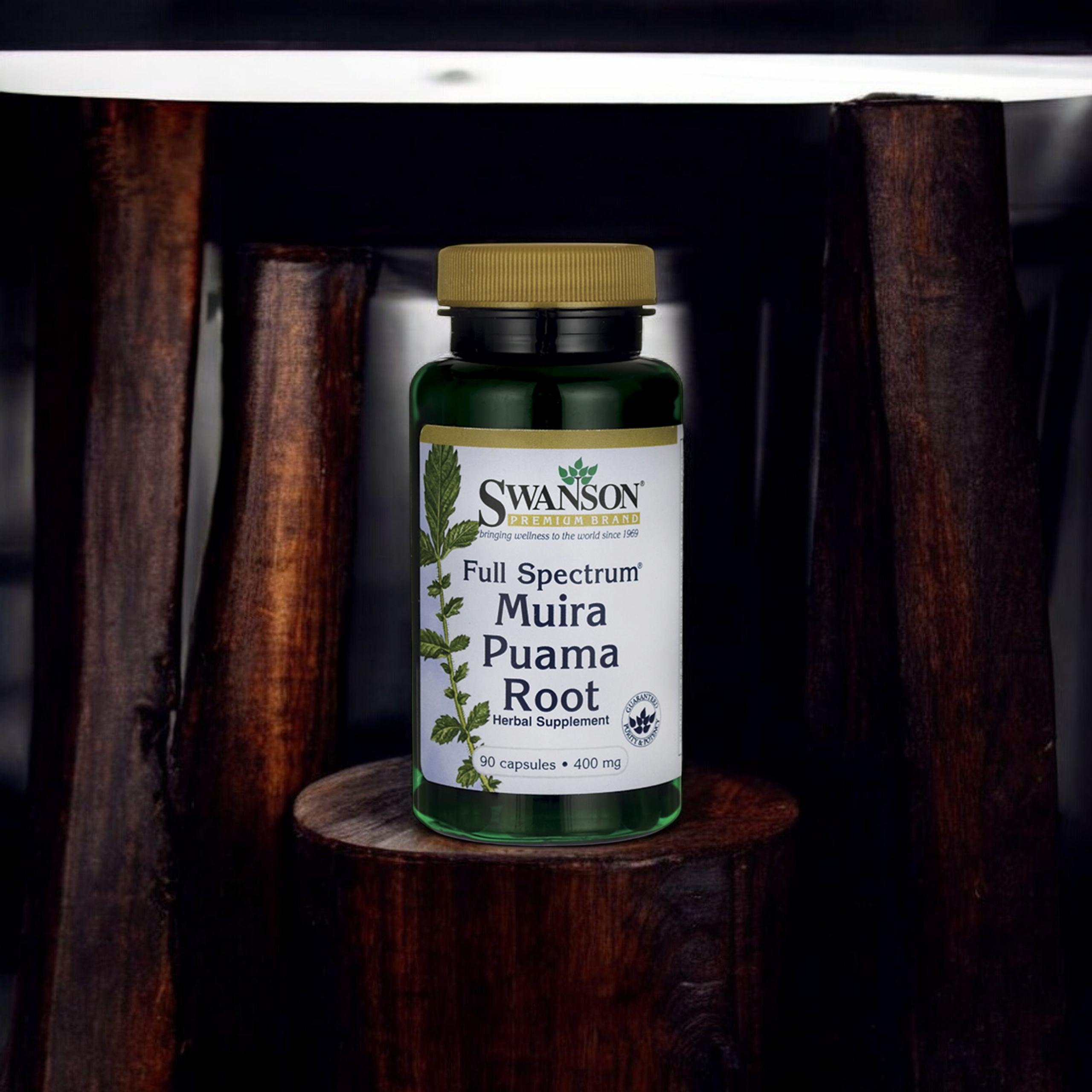 SWANSON Full Spectrum Muira Puama Root 400mg - 90caps