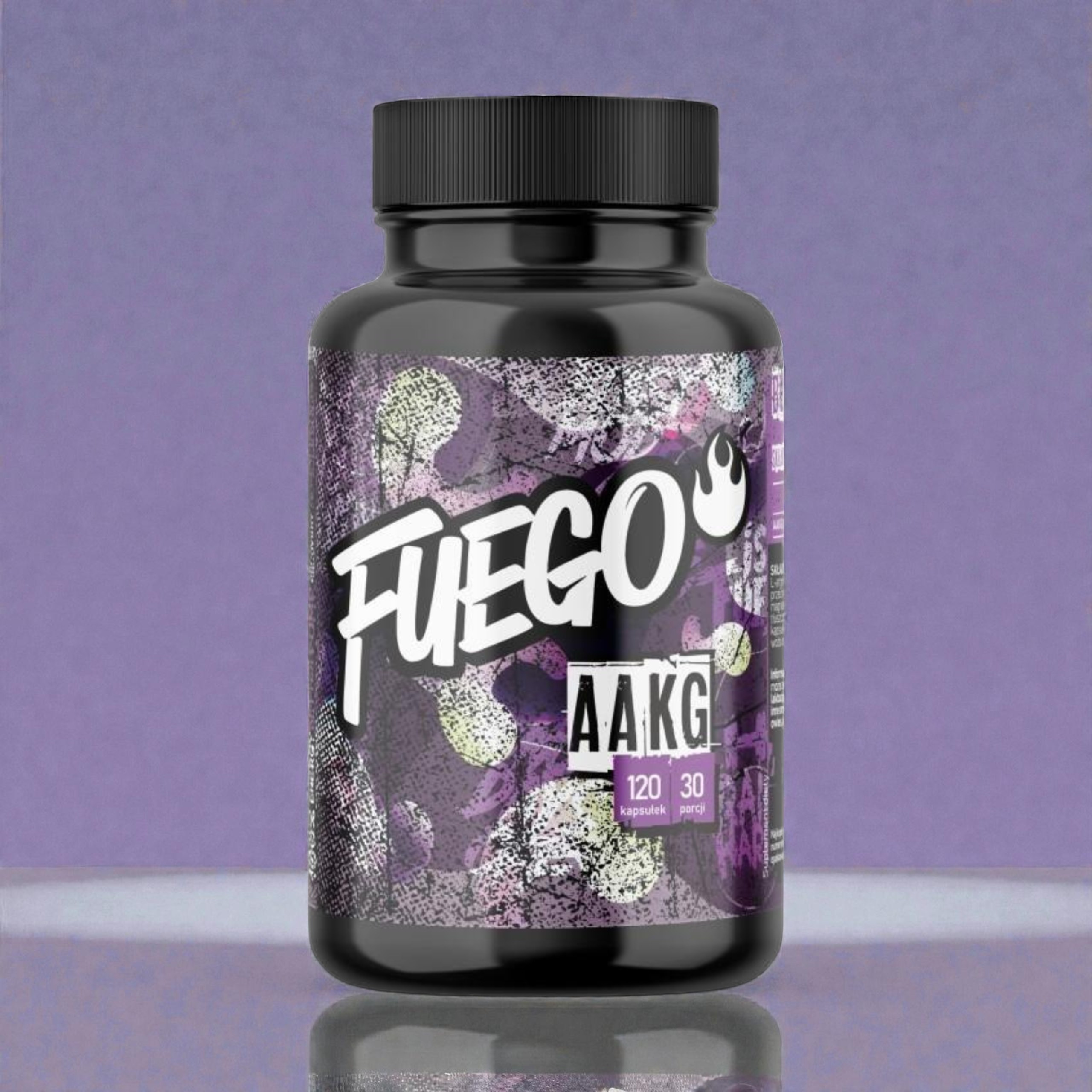 FUEGO - AAKG 1000mg - 2x 120caps.