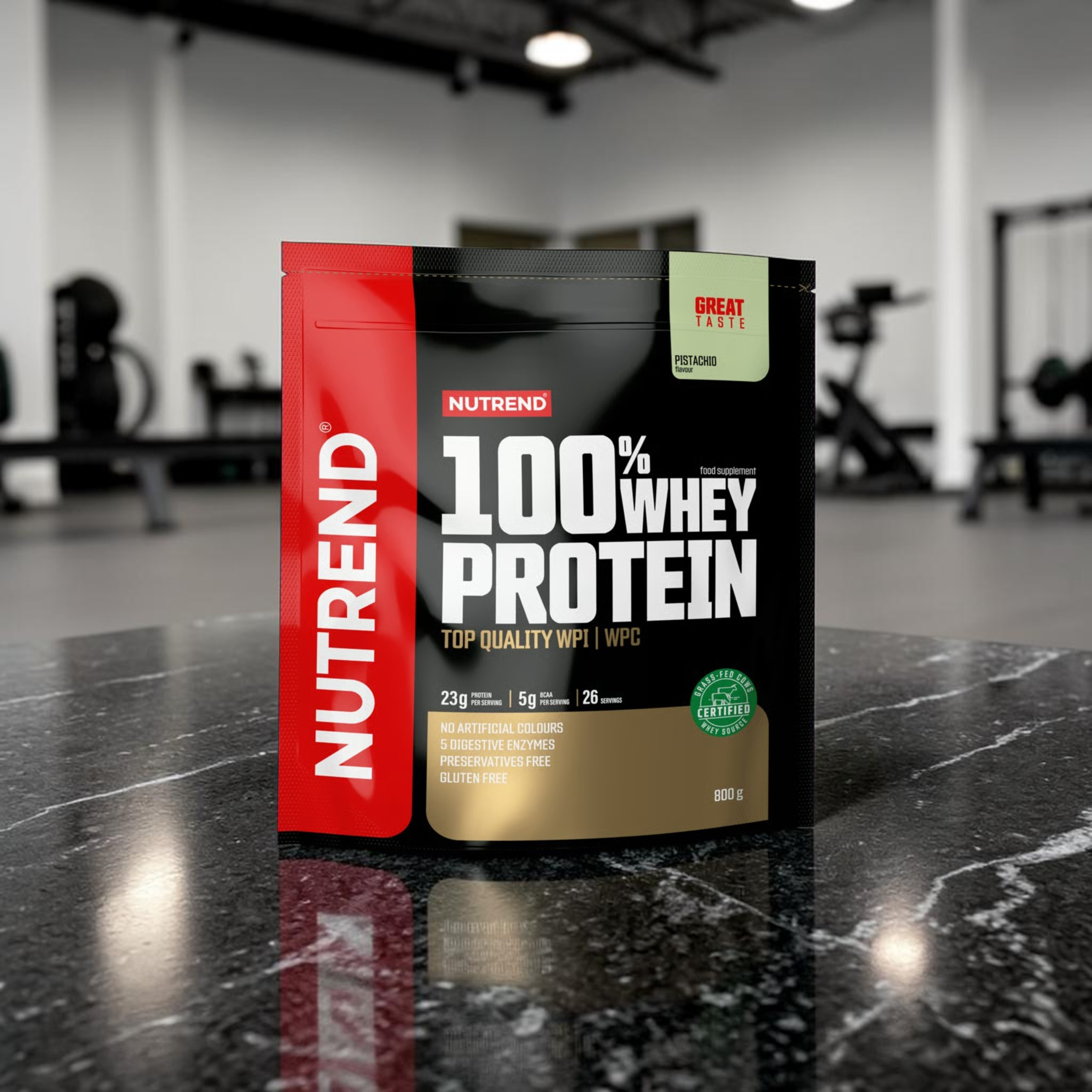 NUTREND - 100% Whey Protein - 3x 800g