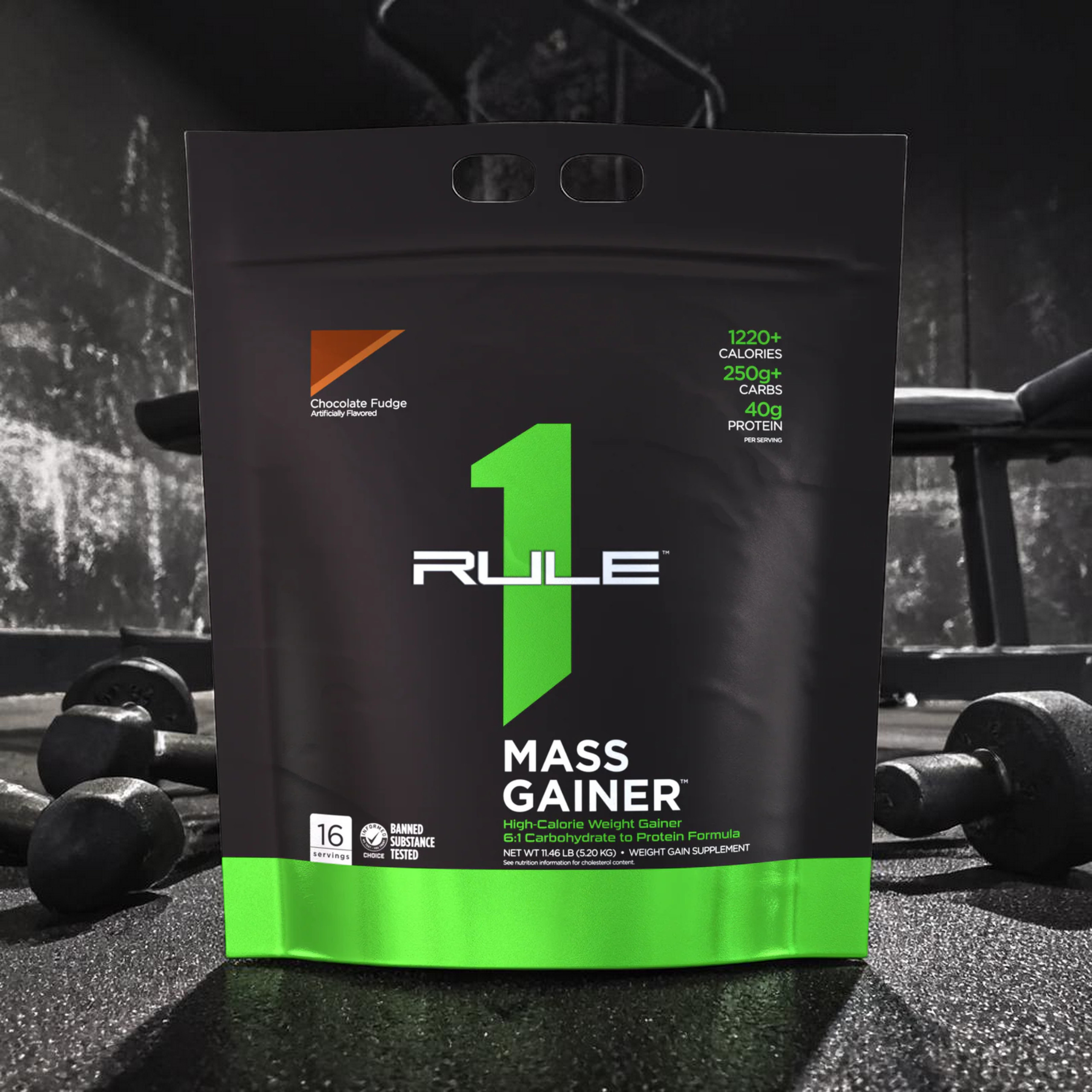 RULE 1 - R1 Mass Gainer - 2x 5200g 