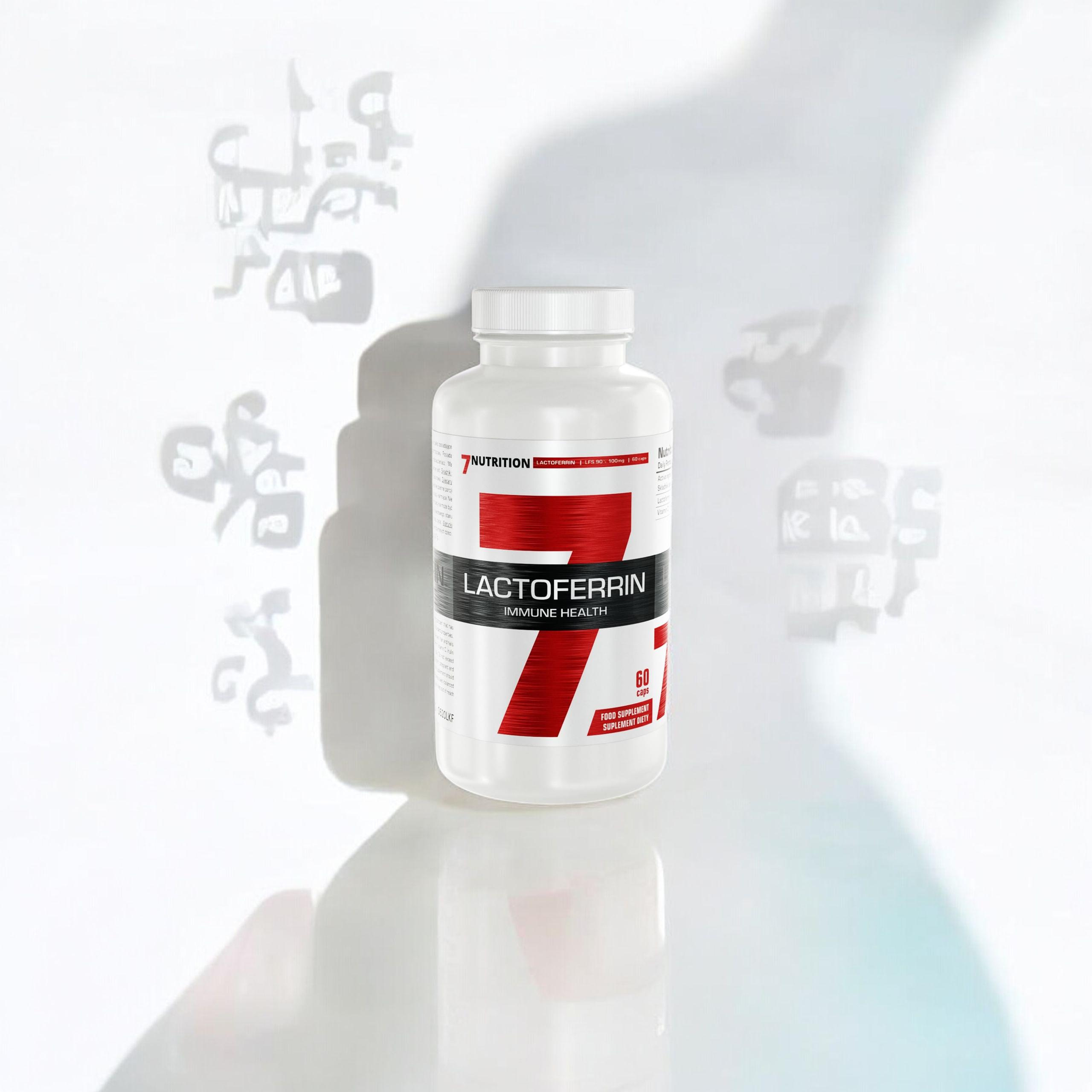 7 NUTRITION Lactoferrin 100mg - 3x 60caps
